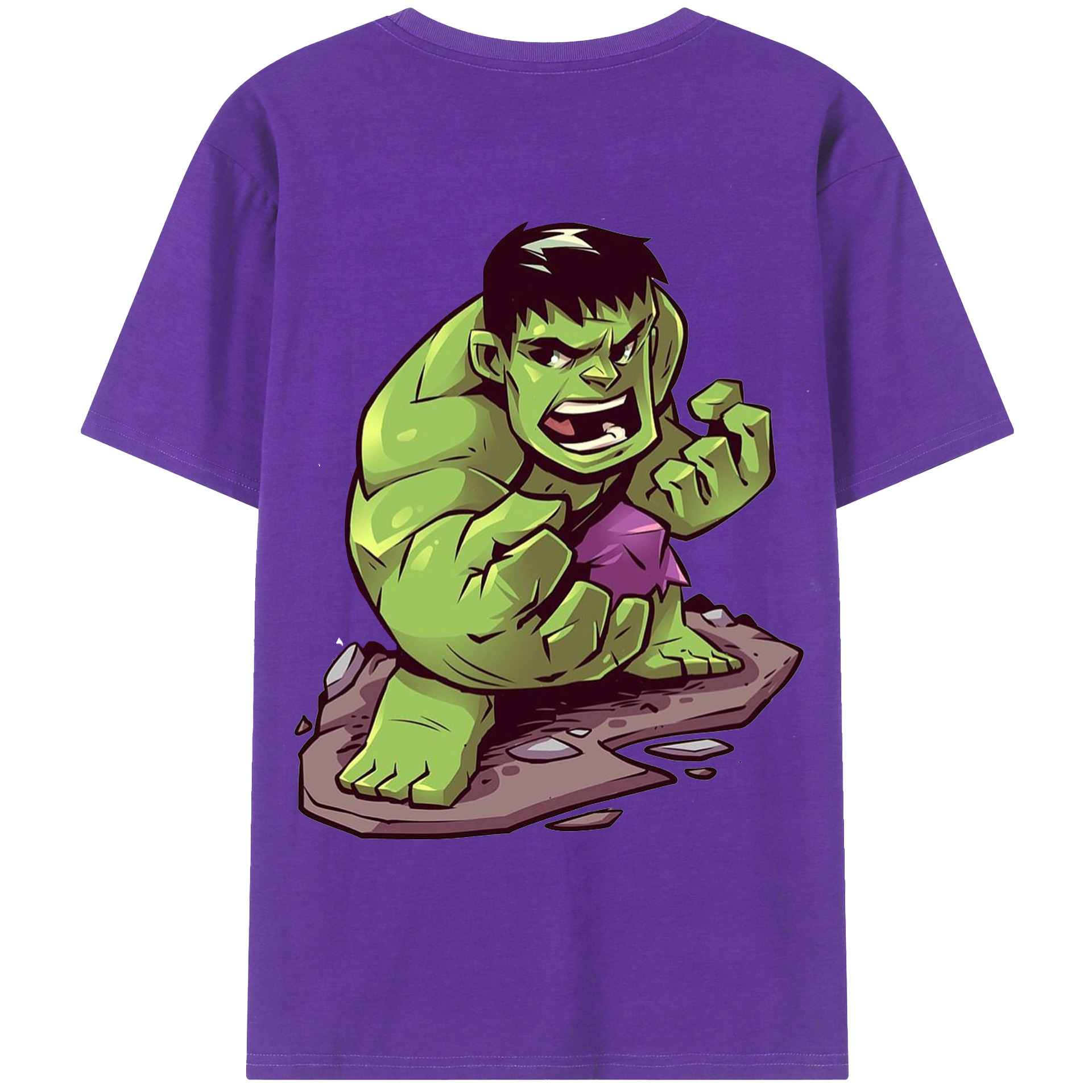 （画像用） アベンジャーズ The Avengers 綿100％ メンズ半袖Tシャツ（バックプリント） 通気性