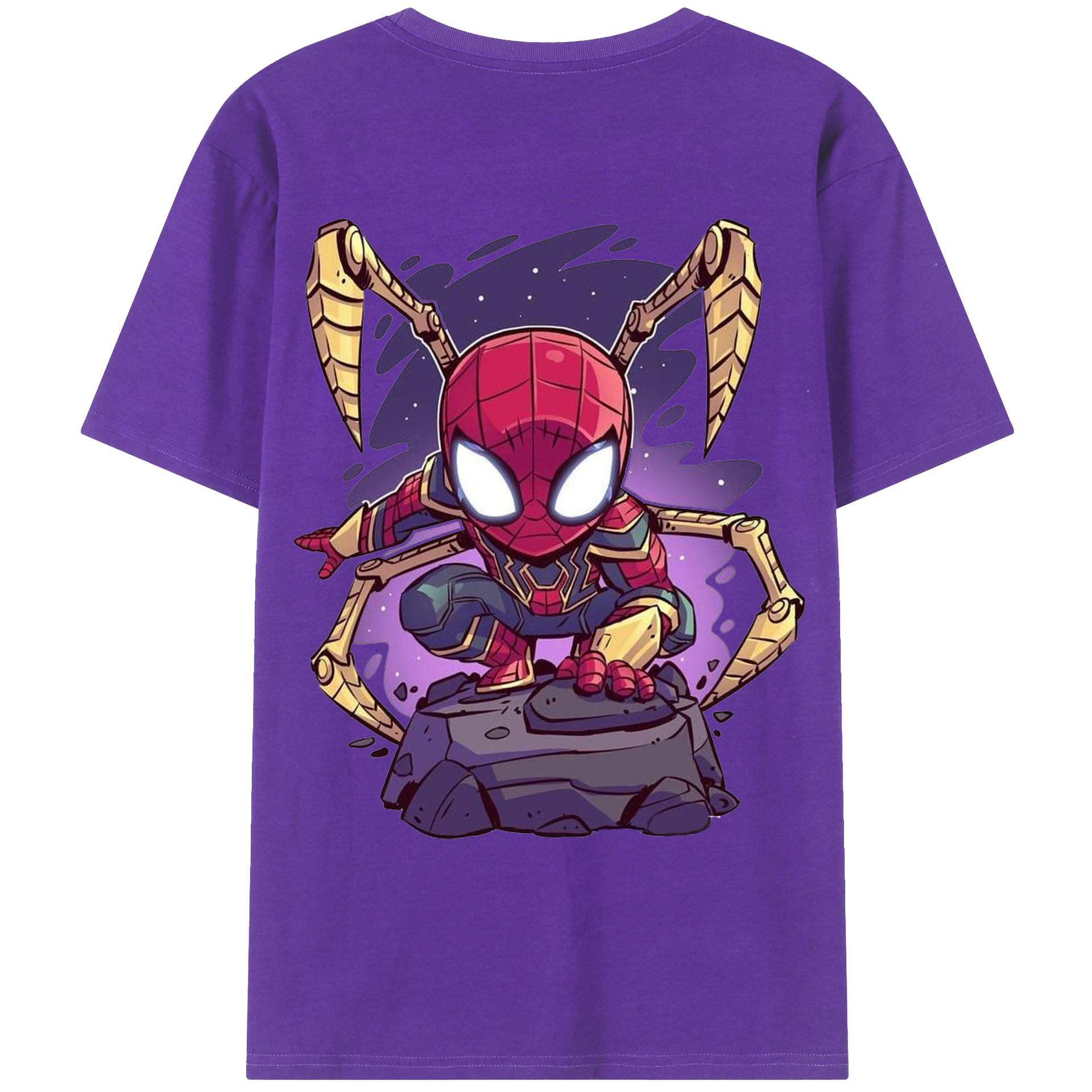 （画像用） アベンジャーズ The Avengers 綿100％ メンズ半袖Tシャツ（バックプリント） 通気性