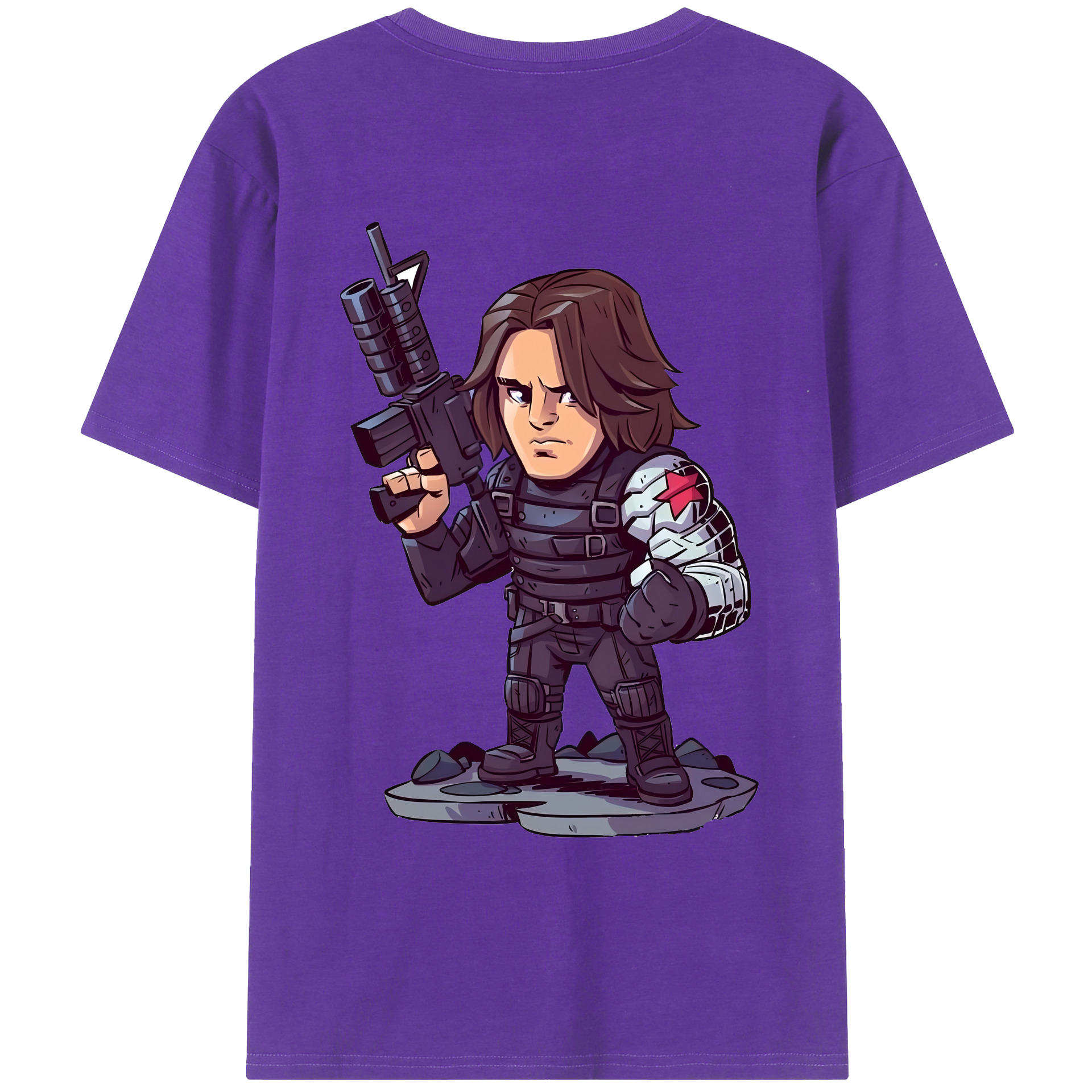 （画像用） アベンジャーズ The Avengers 綿100％ メンズ半袖Tシャツ（バックプリント） 通気性