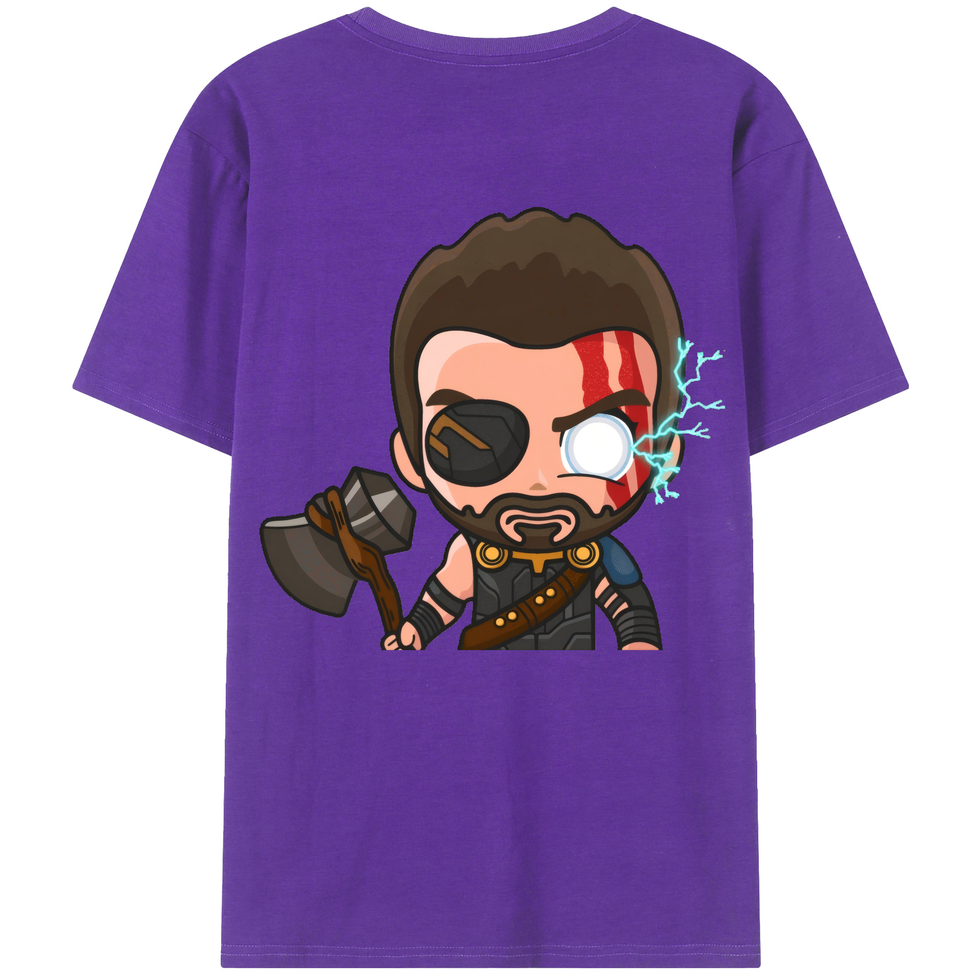 （画像用） アベンジャーズ The Avengers 綿100％ メンズ半袖Tシャツ（バックプリント） 通気性