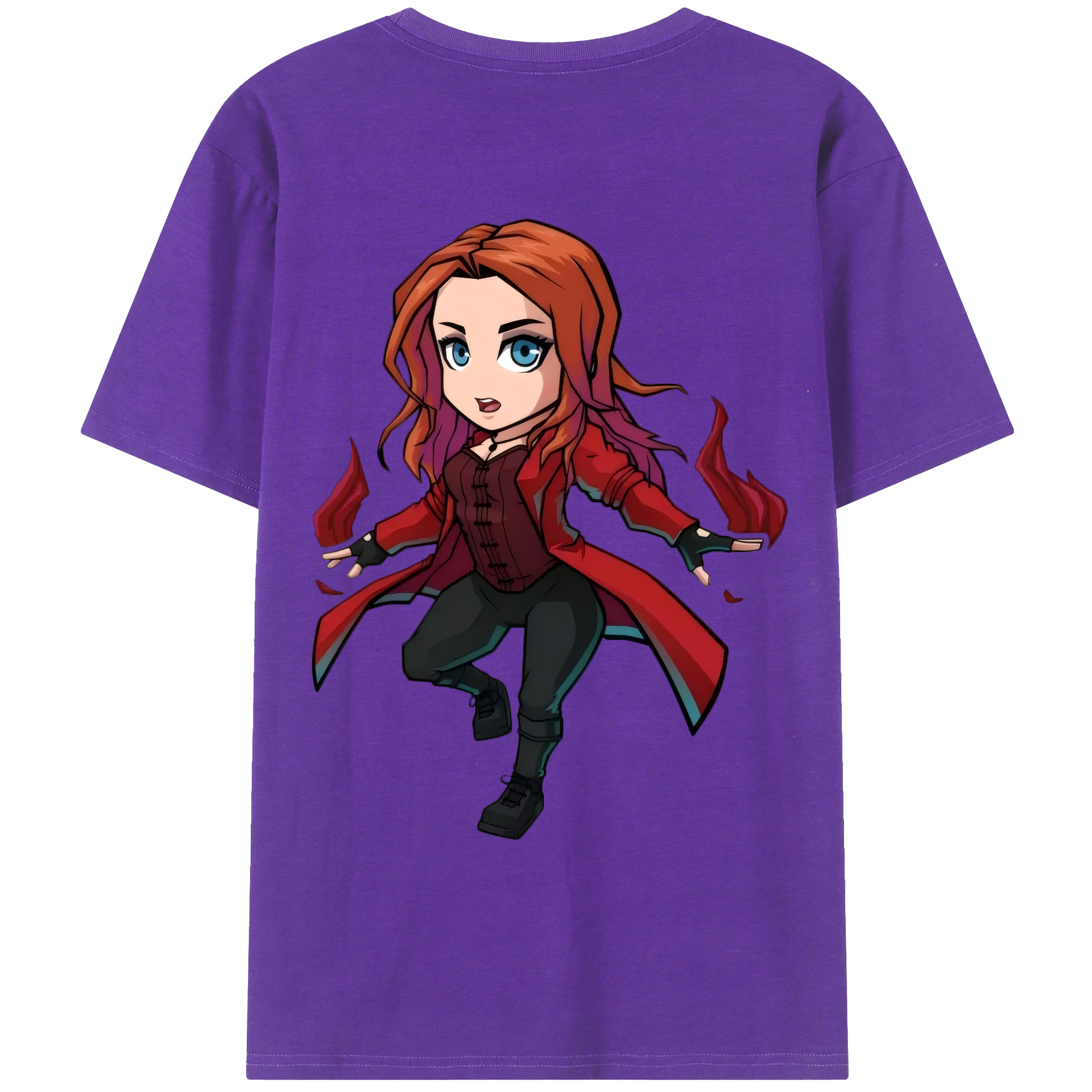 （画像用） アベンジャーズ The Avengers 綿100％ メンズ半袖Tシャツ（バックプリント） 通気性