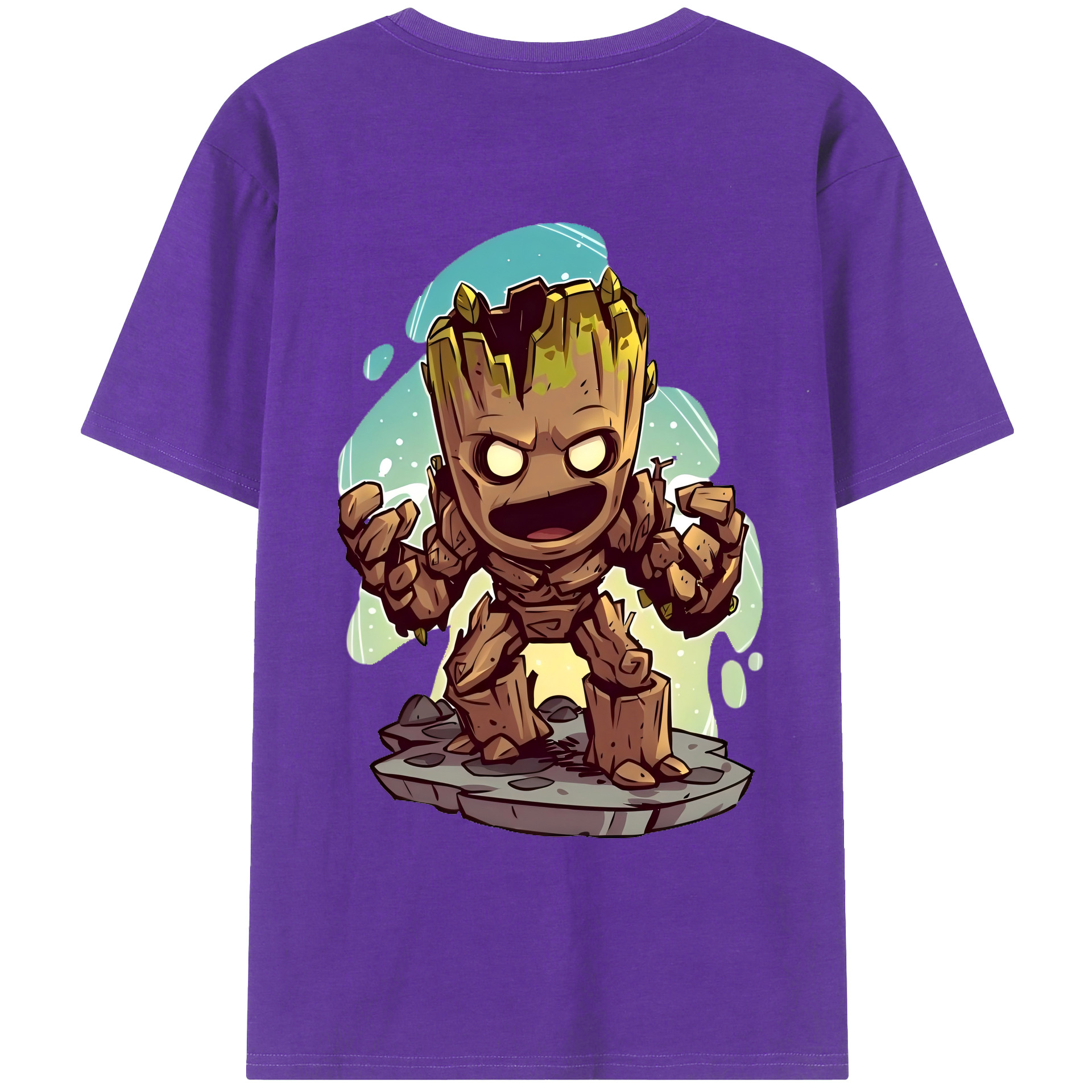 （画像用） アベンジャーズ The Avengers 綿100％ メンズ半袖Tシャツ（バックプリント） 通気性