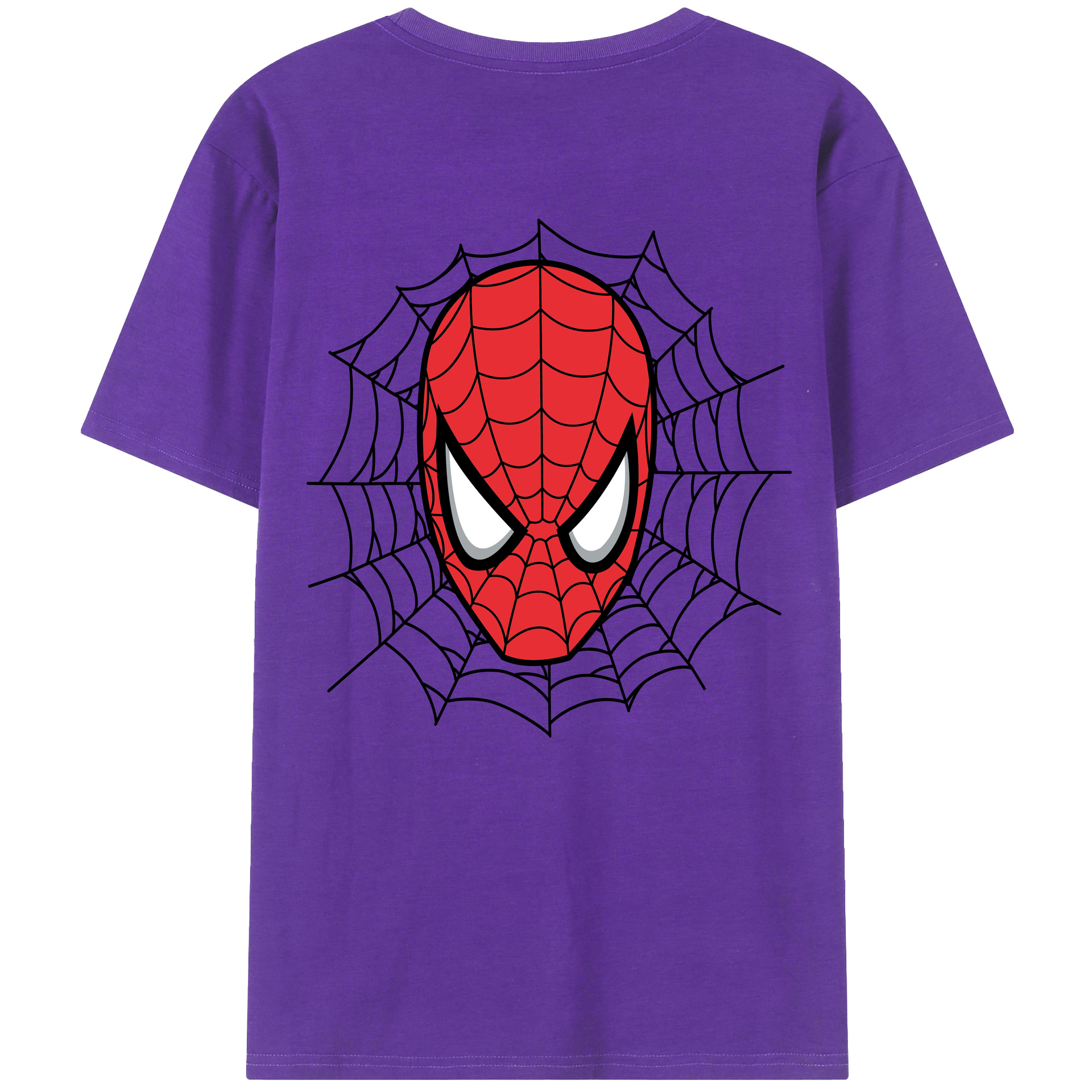 （画像用） アベンジャーズ The Avengers 綿100％ メンズ半袖Tシャツ（バックプリント） 通気性