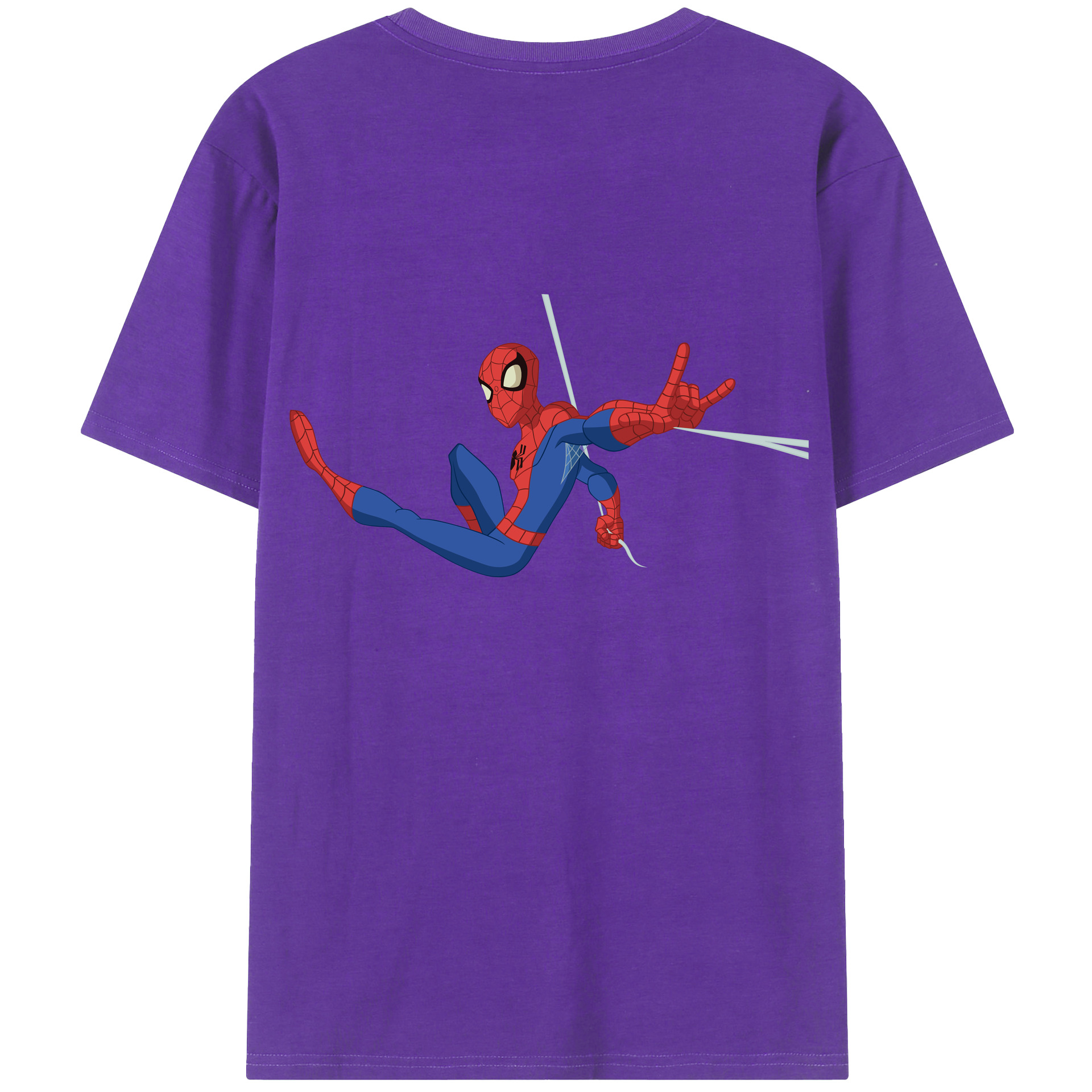 （画像用） アベンジャーズ The Avengers 綿100％ メンズ半袖Tシャツ（バックプリント） 通気性