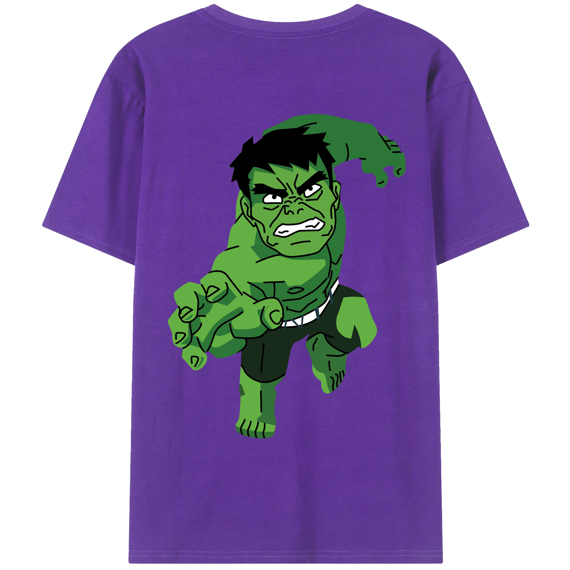 （画像用） アベンジャーズ The Avengers 綿100％ メンズ半袖Tシャツ（バックプリント） 通気性