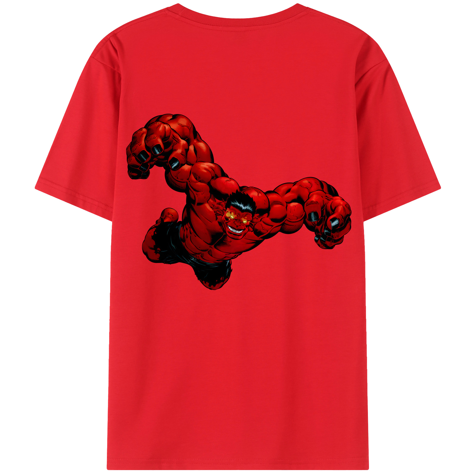 （画像用） アベンジャーズ The Avengers 綿100％ メンズ半袖Tシャツ（バックプリント） 通気性