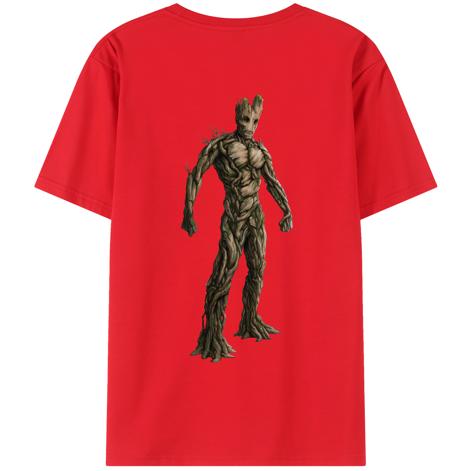 （画像用） アベンジャーズ The Avengers 綿100％ メンズ半袖Tシャツ（バックプリント） 通気性