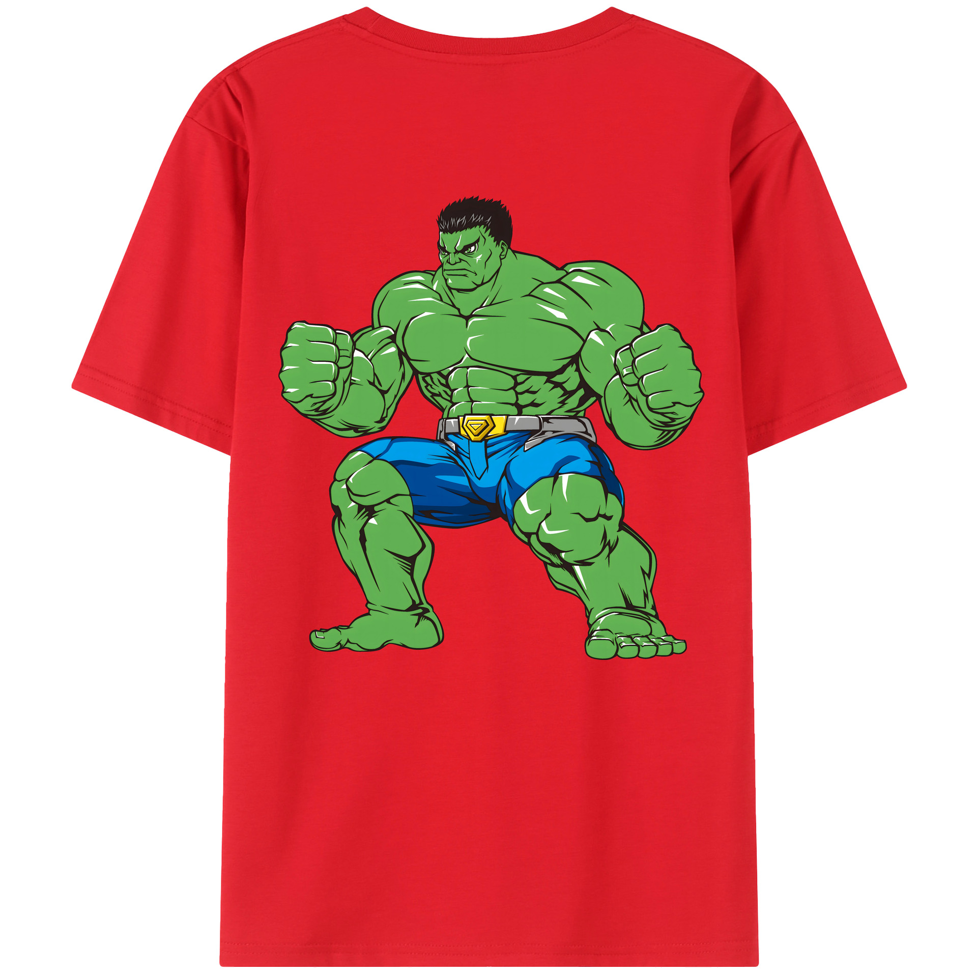 （画像用） アベンジャーズ The Avengers 綿100％ メンズ半袖Tシャツ（バックプリント） 通気性
