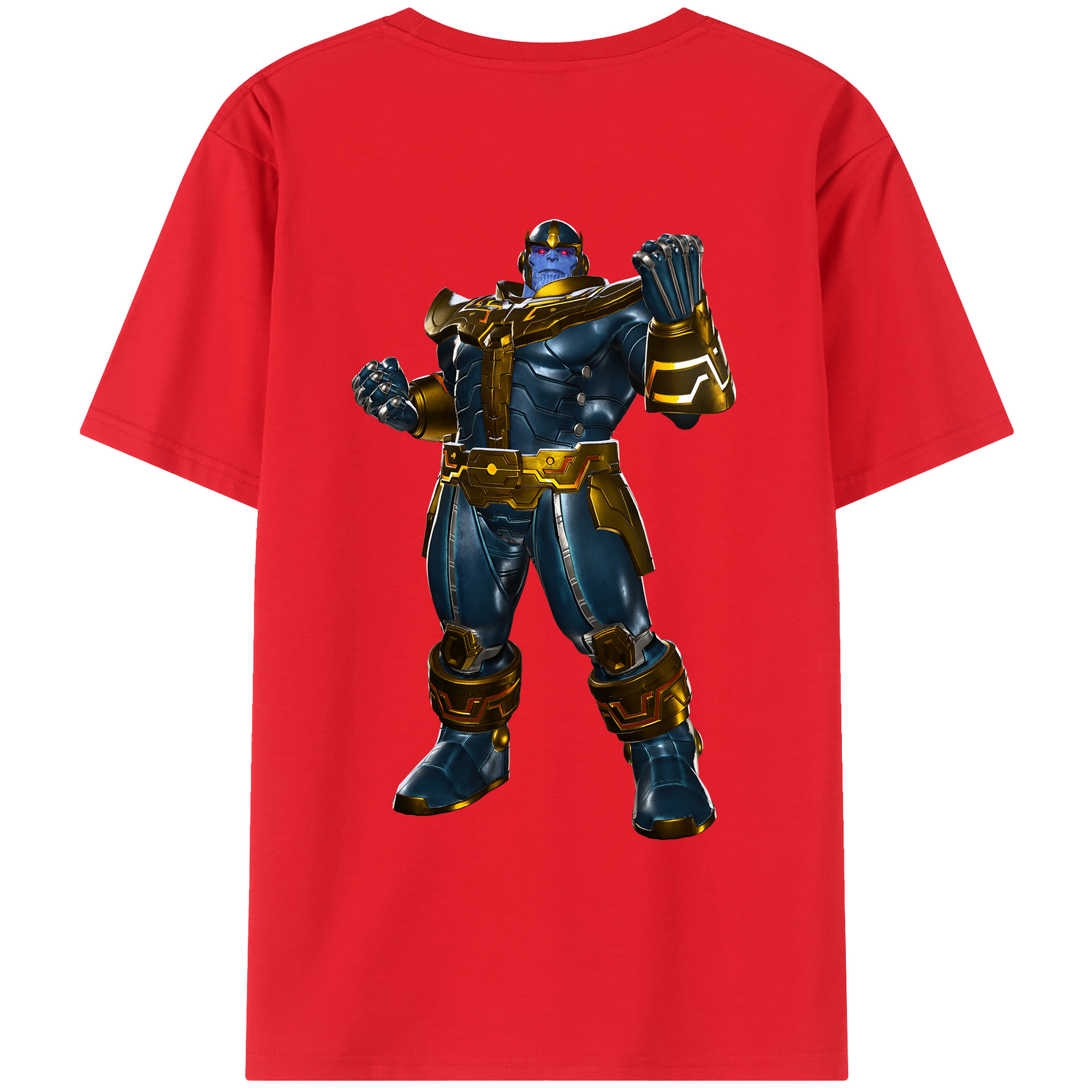 （画像用） アベンジャーズ The Avengers 綿100％ メンズ半袖Tシャツ（バックプリント） 通気性