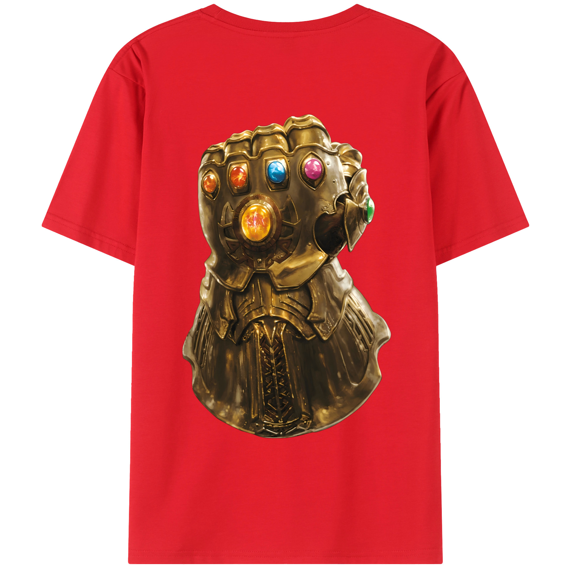 （画像用） アベンジャーズ The Avengers 綿100％ メンズ半袖Tシャツ（バックプリント） 通気性