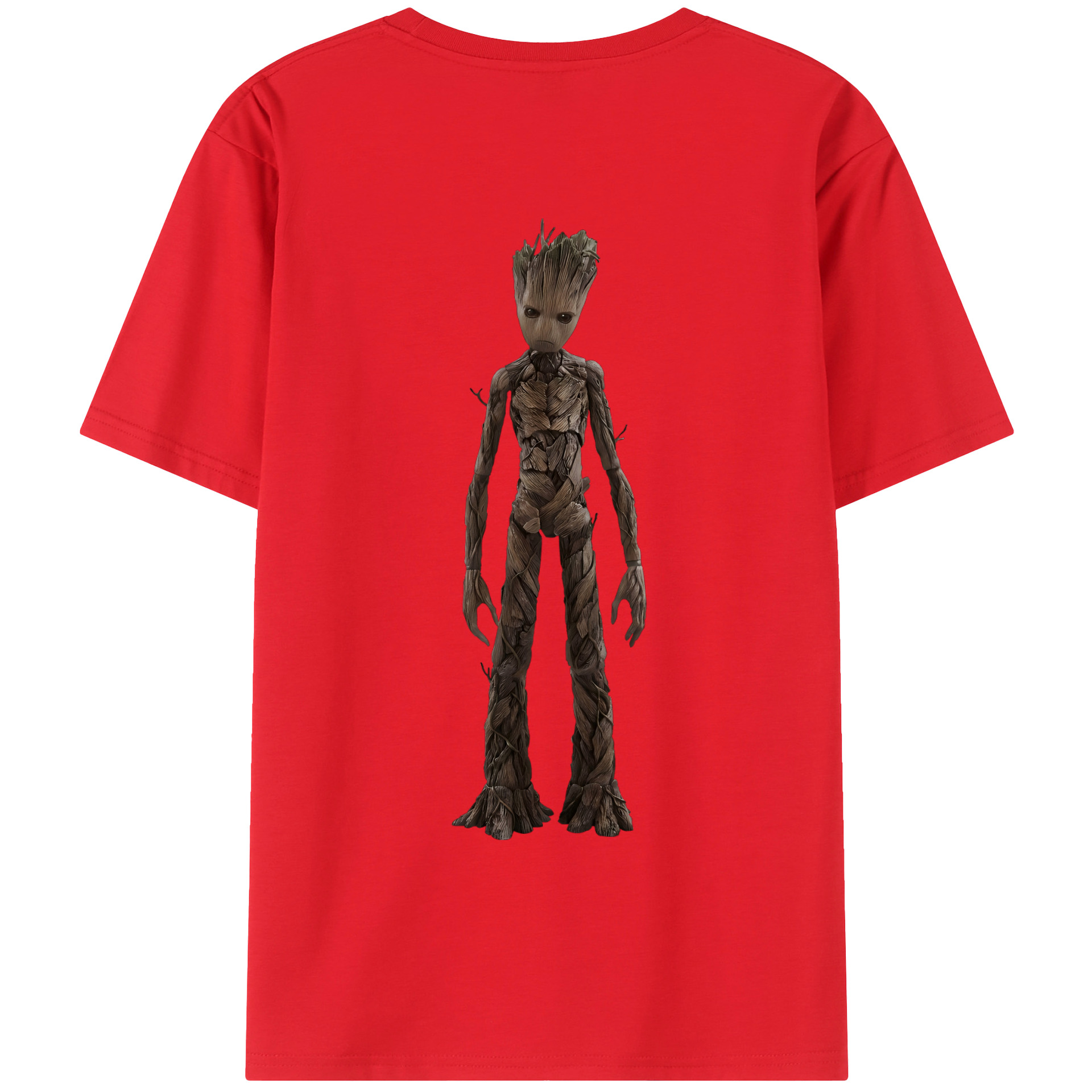 （画像用） アベンジャーズ The Avengers 綿100％ メンズ半袖Tシャツ（バックプリント） 通気性