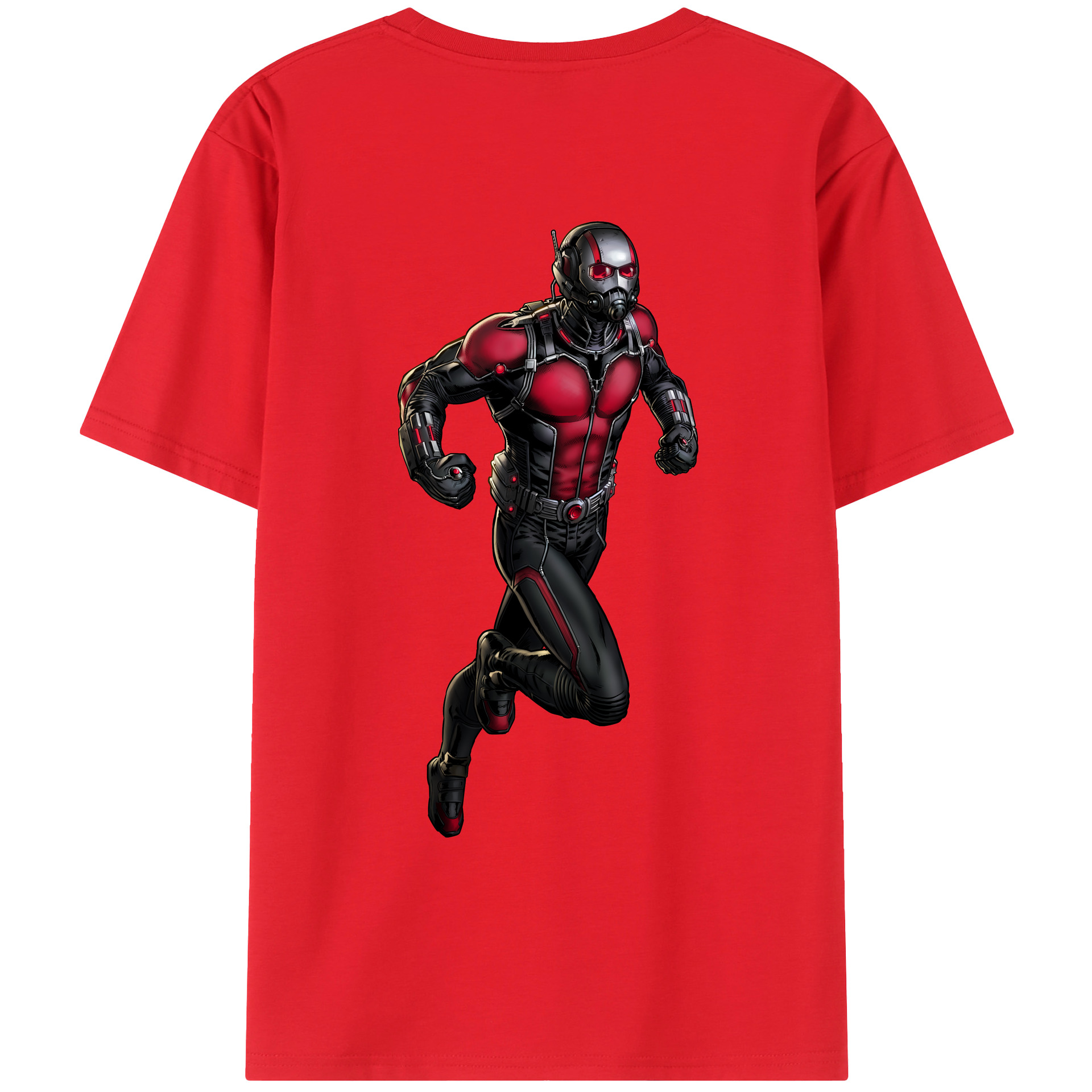 （画像用） アベンジャーズ The Avengers 綿100％ メンズ半袖Tシャツ（バックプリント） 通気性