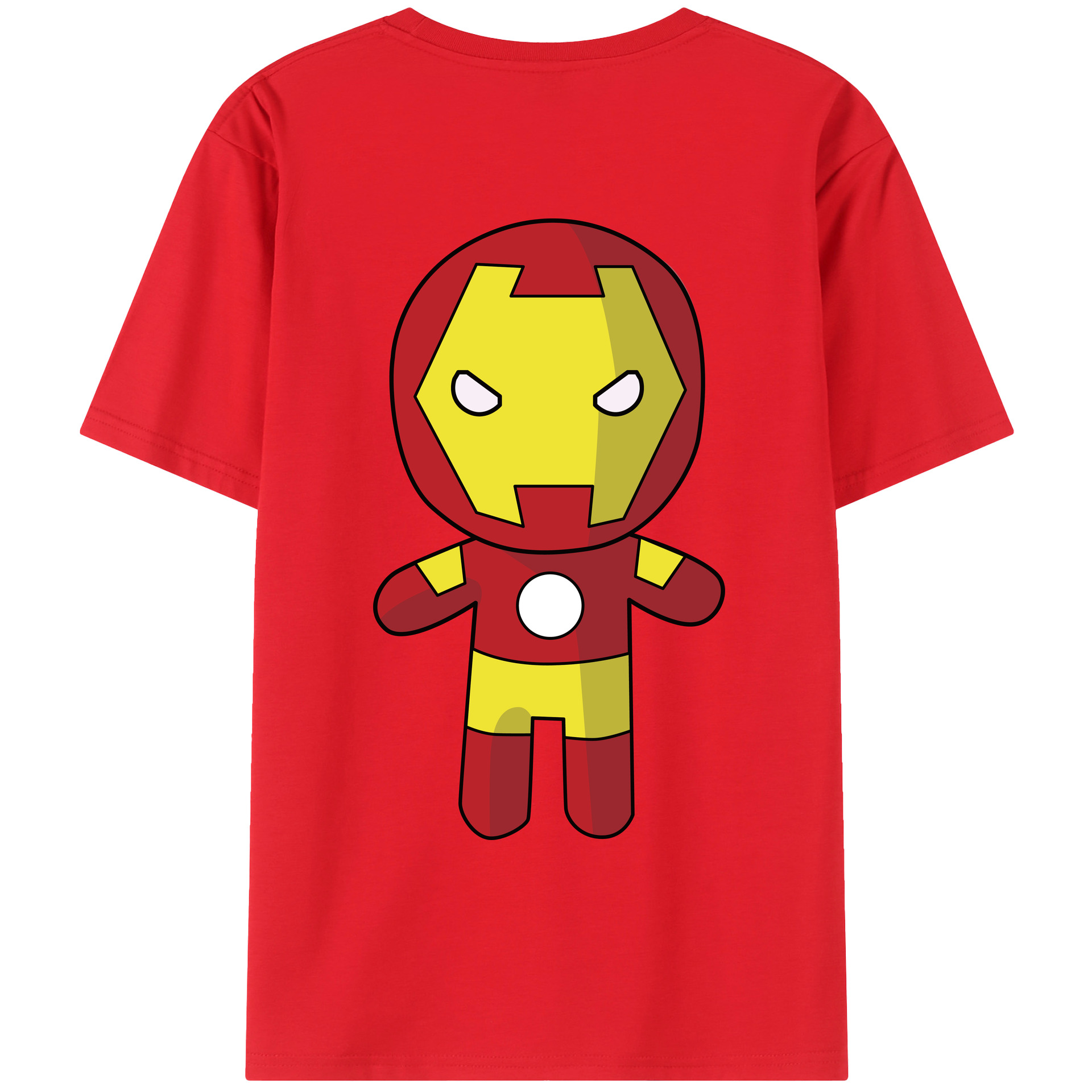 （画像用） アベンジャーズ The Avengers 綿100％ メンズ半袖Tシャツ（バックプリント） 通気性