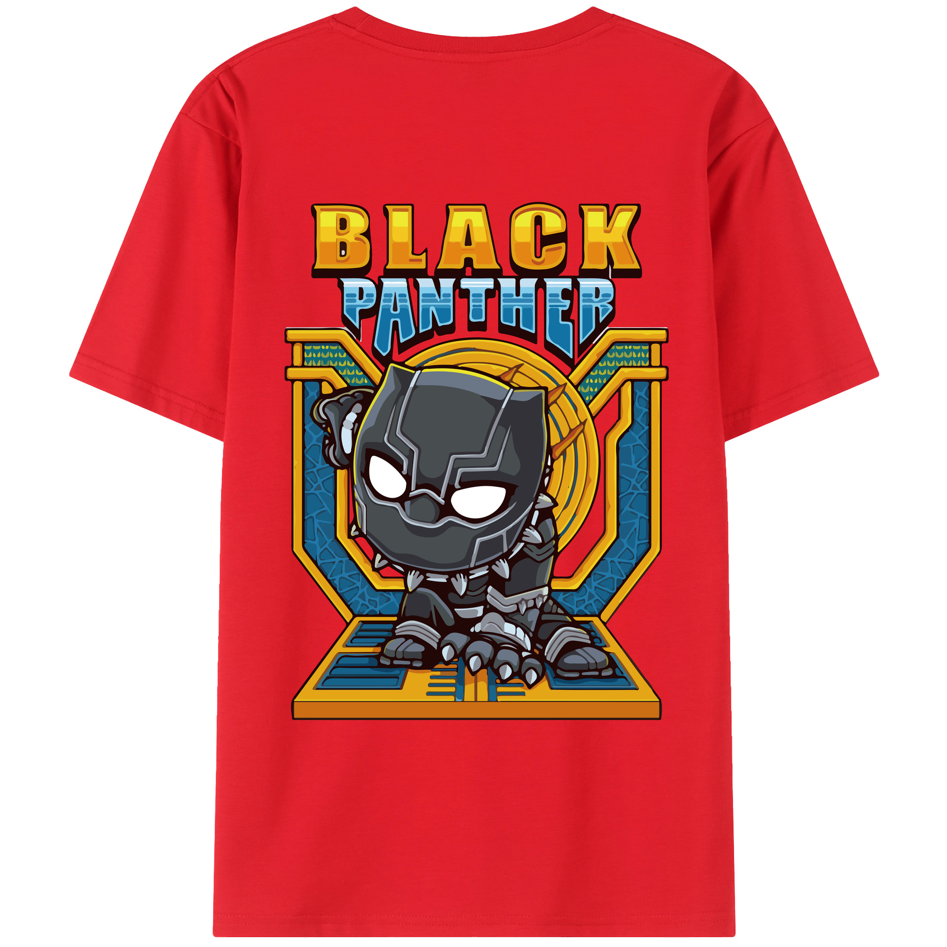 （画像用） アベンジャーズ The Avengers 綿100％ メンズ半袖Tシャツ（バックプリント） 通気性