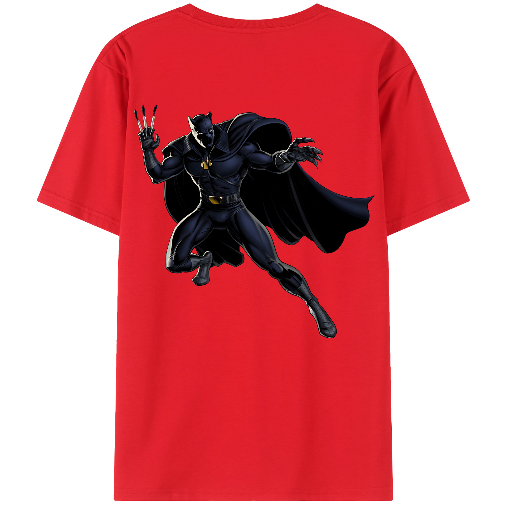 （画像用） アベンジャーズ The Avengers 綿100％ メンズ半袖Tシャツ（バックプリント） 通気性