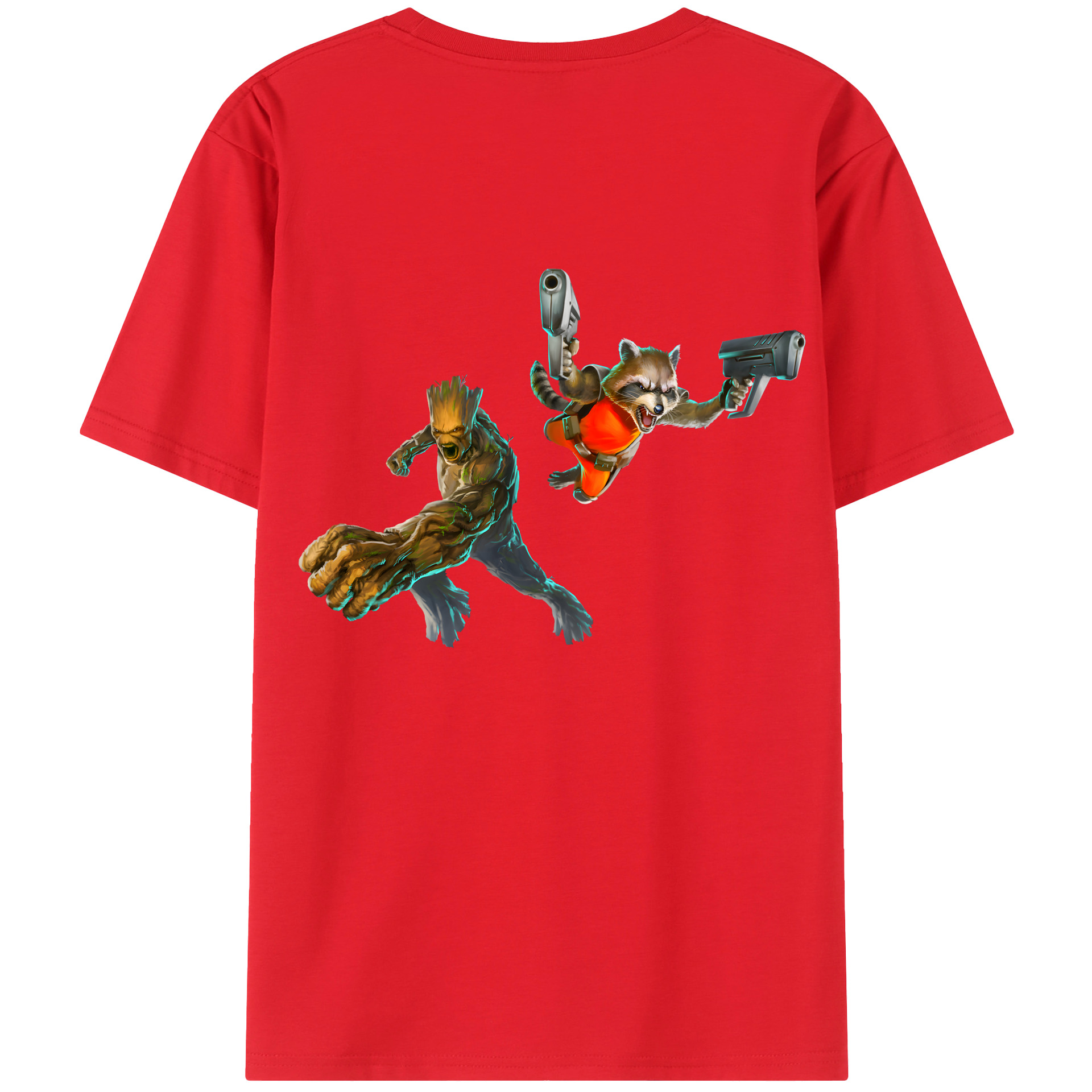 （画像用） アベンジャーズ The Avengers 綿100％ メンズ半袖Tシャツ（バックプリント） 通気性