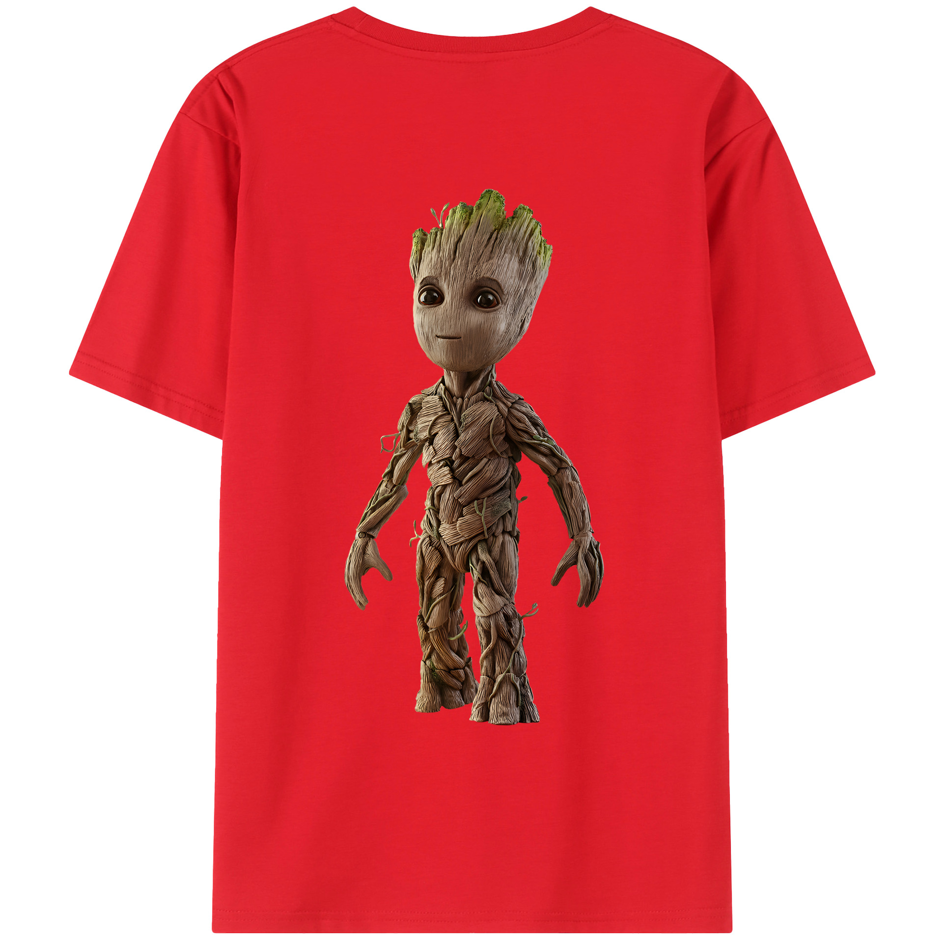 （画像用） アベンジャーズ The Avengers 綿100％ メンズ半袖Tシャツ（バックプリント） 通気性