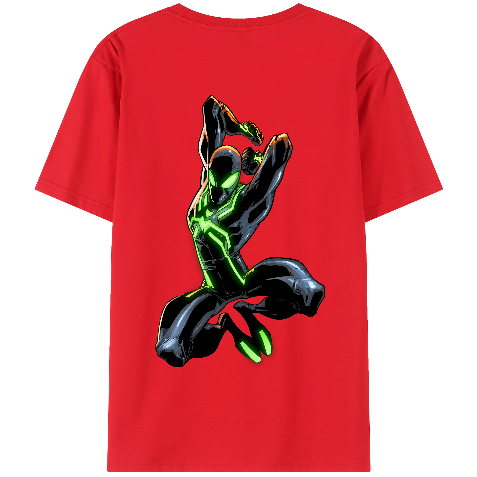 （画像用） アベンジャーズ The Avengers 綿100％ メンズ半袖Tシャツ（バックプリント） 通気性