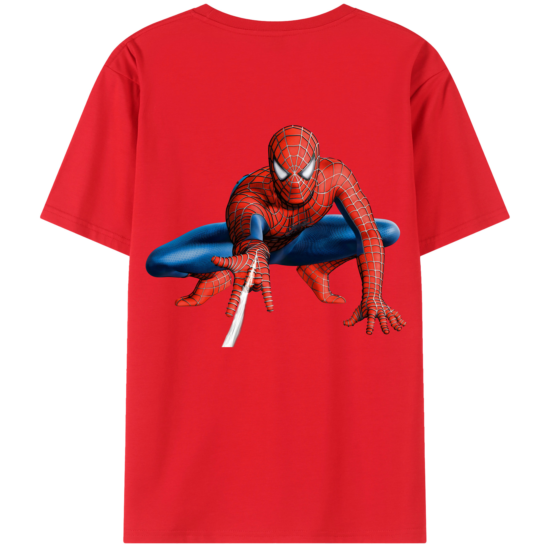 （画像用） アベンジャーズ The Avengers 綿100％ メンズ半袖Tシャツ（バックプリント） 通気性