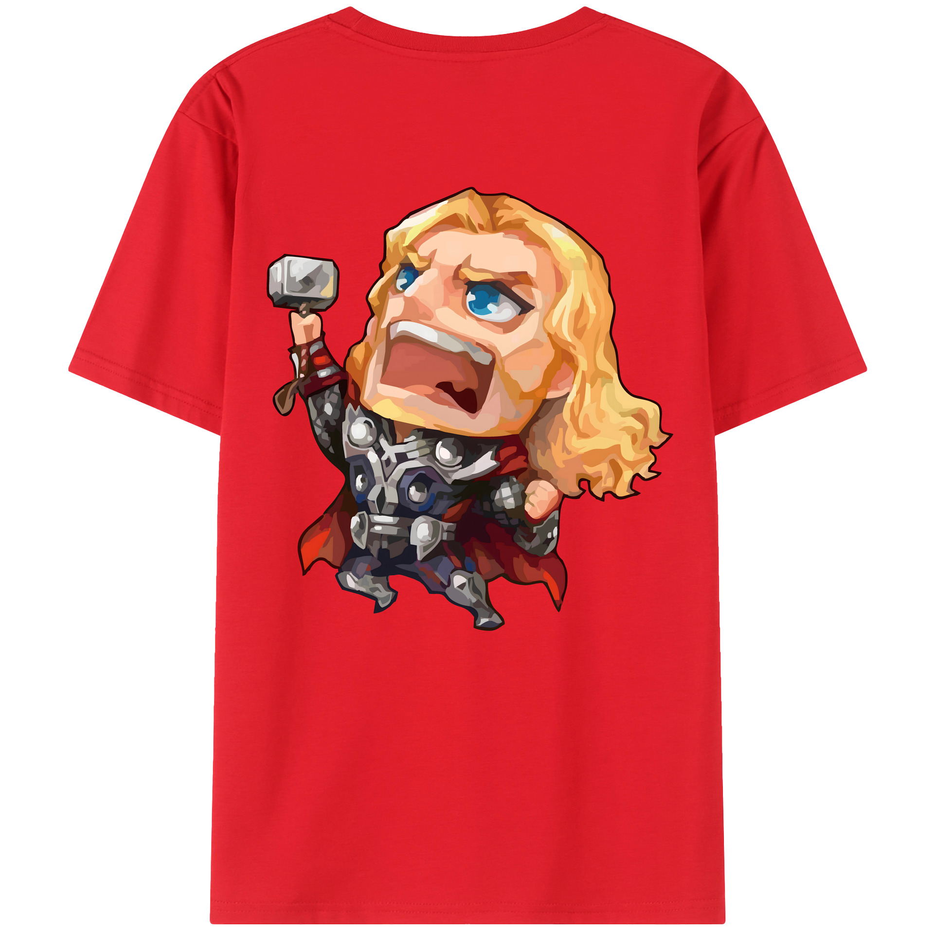 （画像用） アベンジャーズ The Avengers 綿100％ メンズ半袖Tシャツ（バックプリント） 通気性