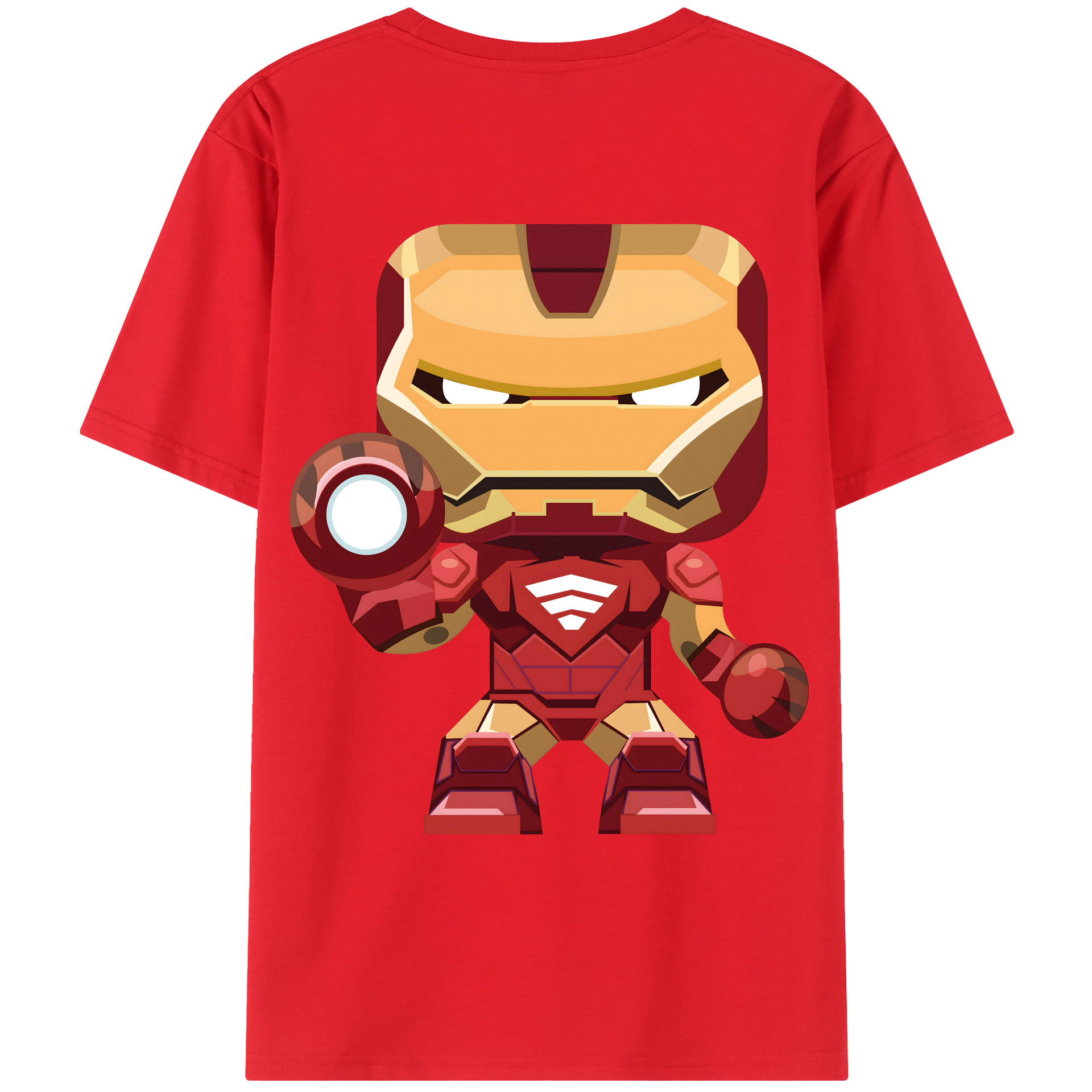 （画像用） アベンジャーズ The Avengers 綿100％ メンズ半袖Tシャツ（バックプリント） 通気性
