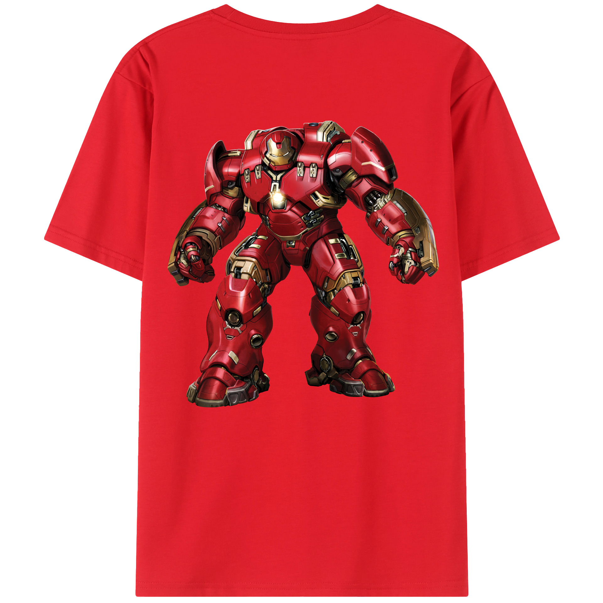 （画像用） アベンジャーズ The Avengers 綿100％ メンズ半袖Tシャツ（バックプリント） 通気性