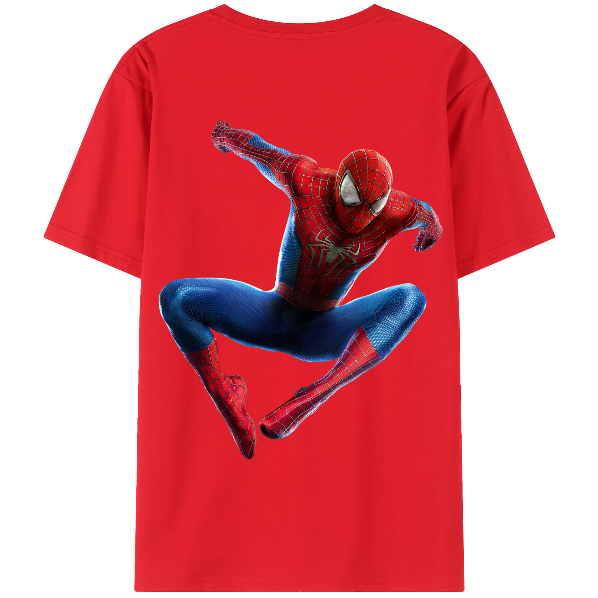 （画像用） アベンジャーズ The Avengers 綿100％ メンズ半袖Tシャツ（バックプリント） 通気性