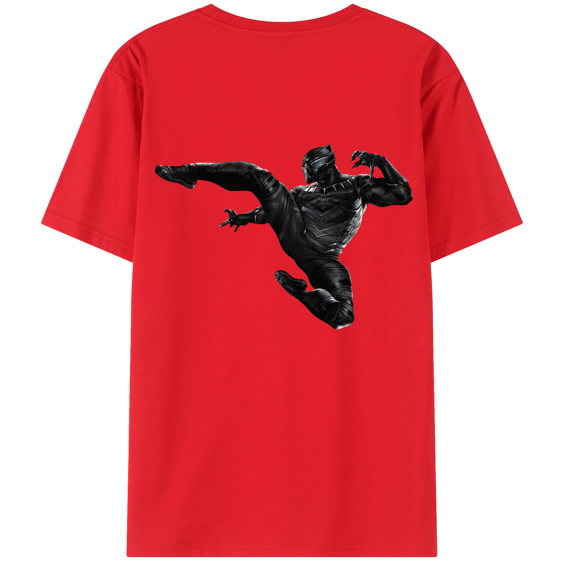 （画像用） アベンジャーズ The Avengers 綿100％ メンズ半袖Tシャツ（バックプリント） 通気性