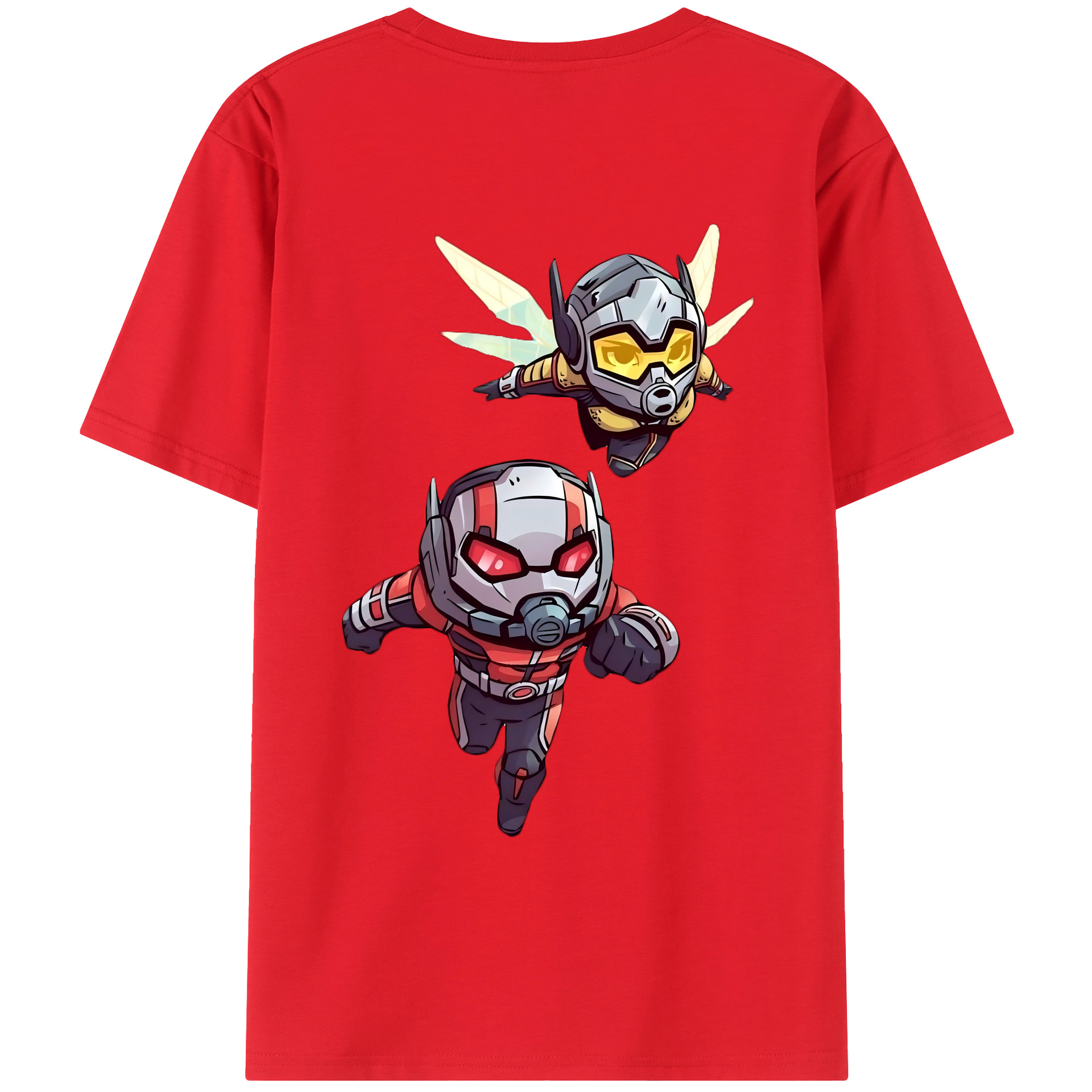 （画像用） アベンジャーズ The Avengers 綿100％ メンズ半袖Tシャツ（バックプリント） 通気性