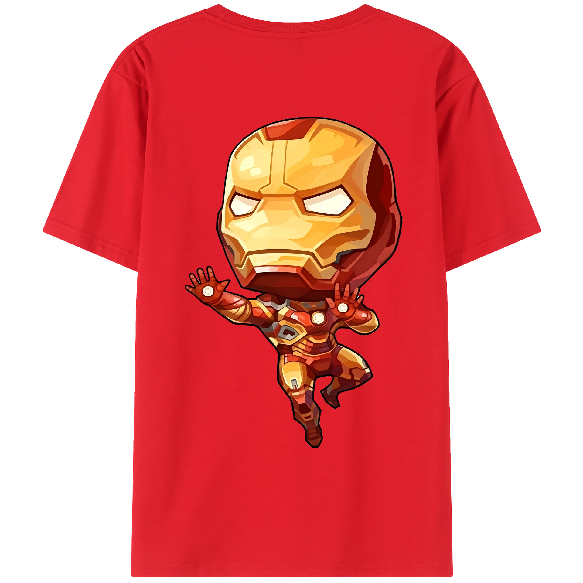 （画像用） アベンジャーズ The Avengers 綿100％ メンズ半袖Tシャツ（バックプリント） 通気性