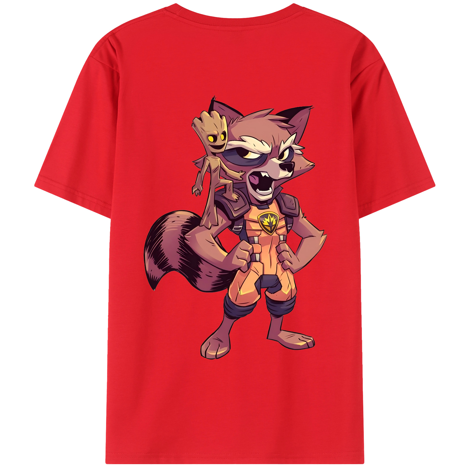 （画像用） アベンジャーズ The Avengers 綿100％ メンズ半袖Tシャツ（バックプリント） 通気性