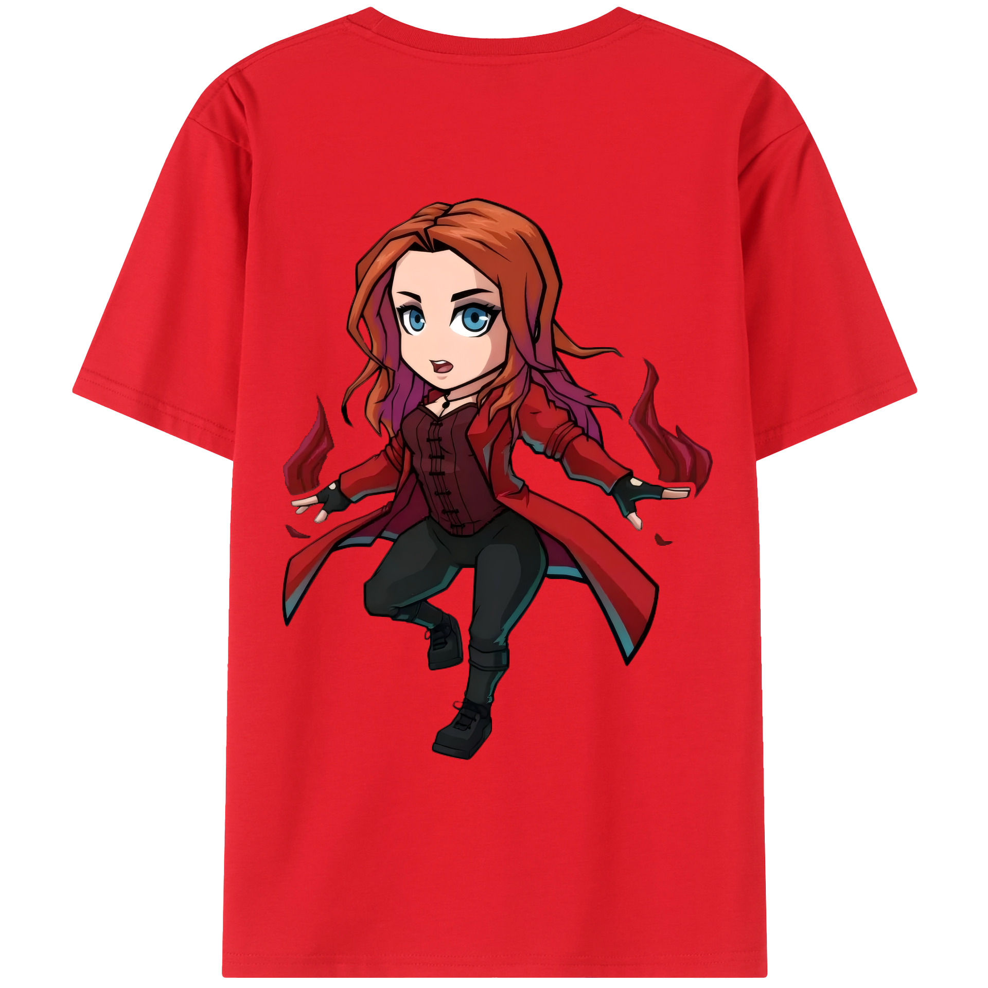 （画像用） アベンジャーズ The Avengers 綿100％ メンズ半袖Tシャツ（バックプリント） 通気性