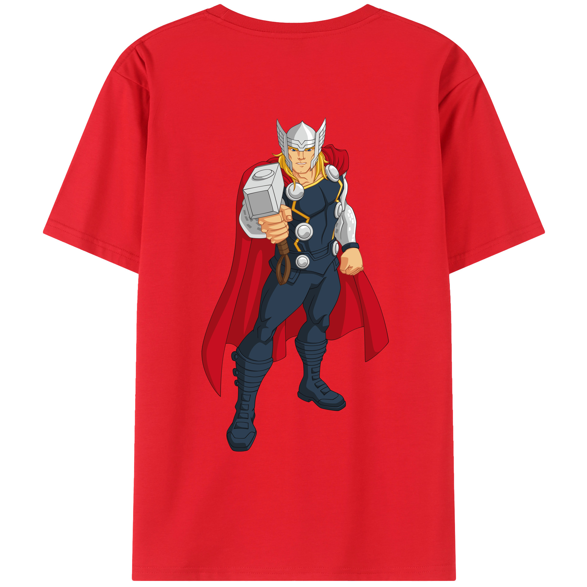 （画像用） アベンジャーズ The Avengers 綿100％ メンズ半袖Tシャツ（バックプリント） 通気性