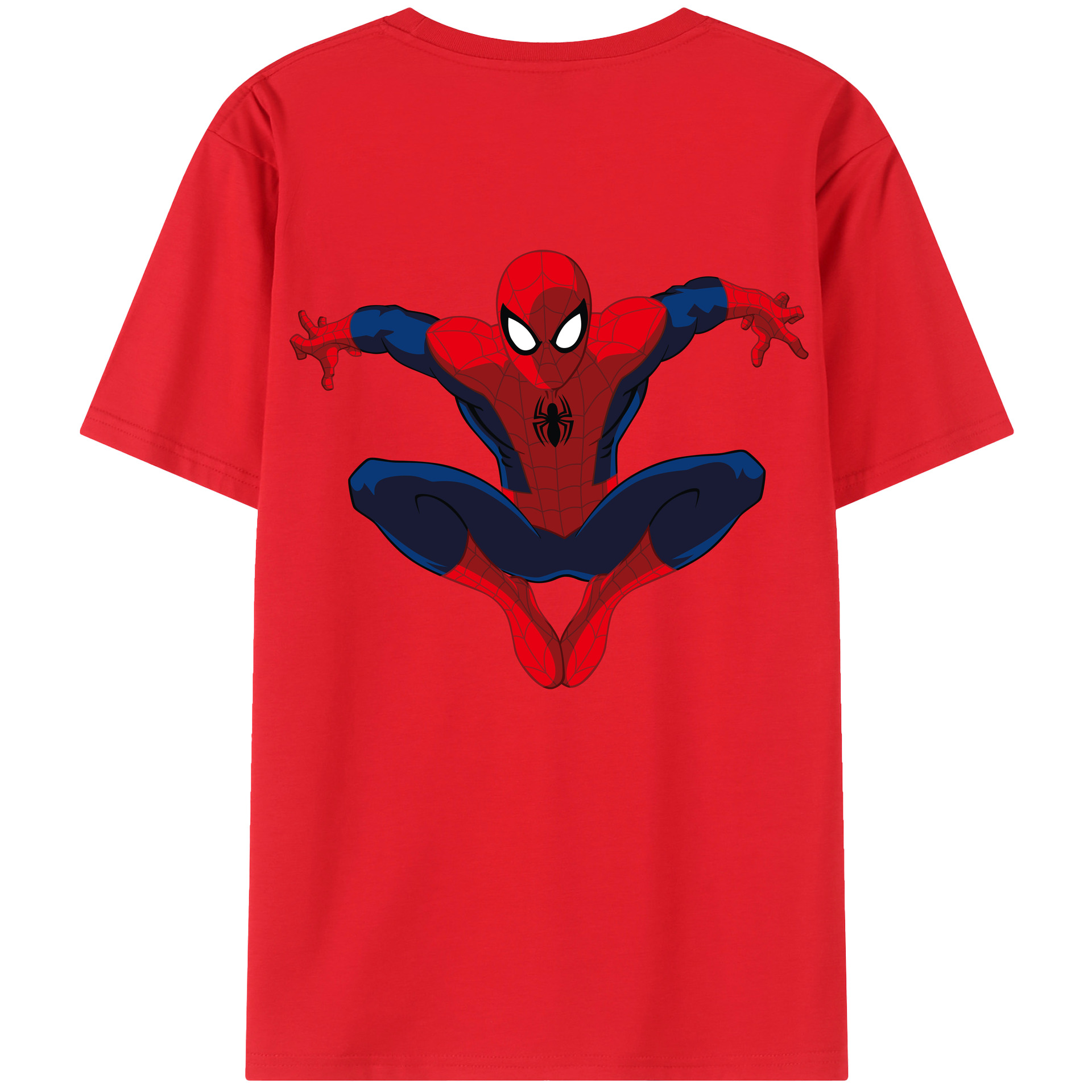 （画像用） アベンジャーズ The Avengers 綿100％ メンズ半袖Tシャツ（バックプリント） 通気性