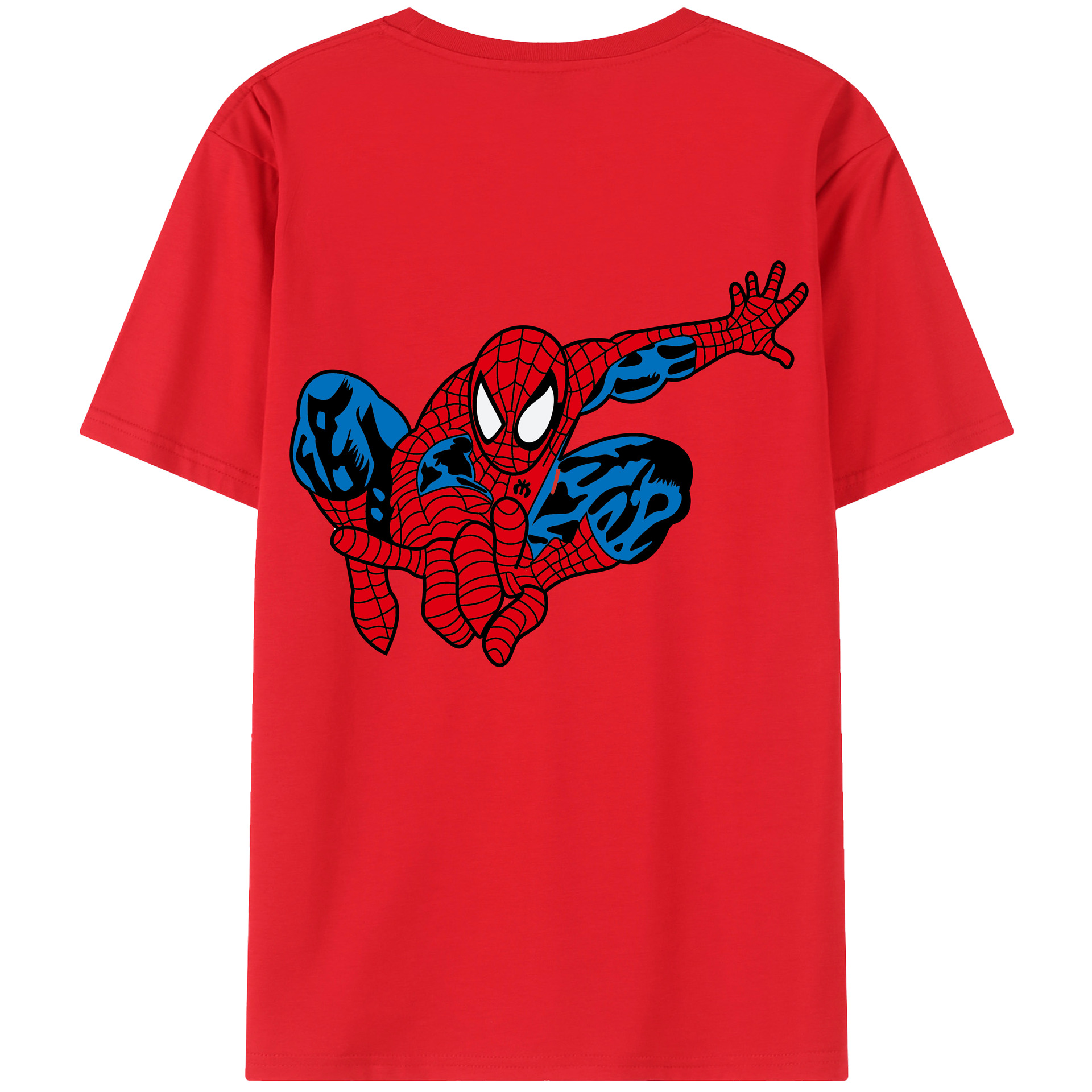 （画像用） アベンジャーズ The Avengers 綿100％ メンズ半袖Tシャツ（バックプリント） 通気性
