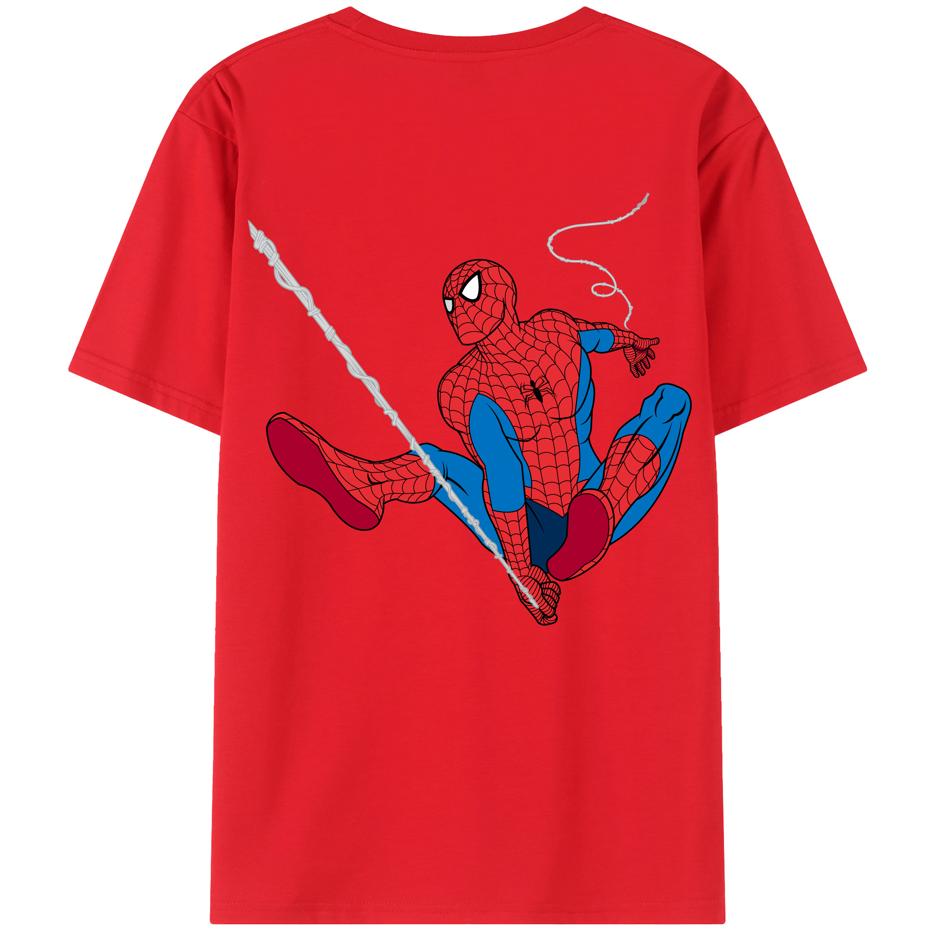 （画像用） アベンジャーズ The Avengers 綿100％ メンズ半袖Tシャツ（バックプリント） 通気性