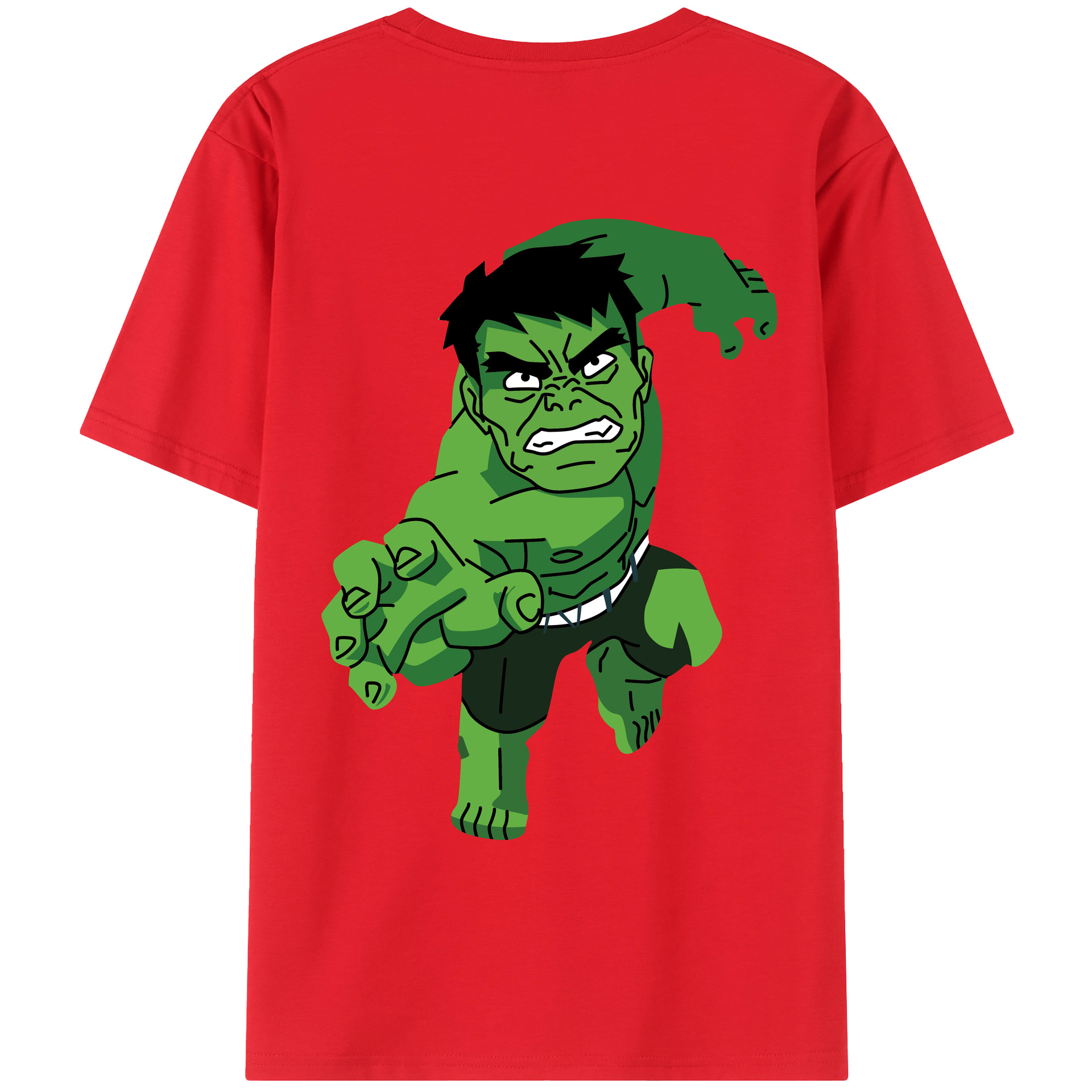 （画像用） アベンジャーズ The Avengers 綿100％ メンズ半袖Tシャツ（バックプリント） 通気性