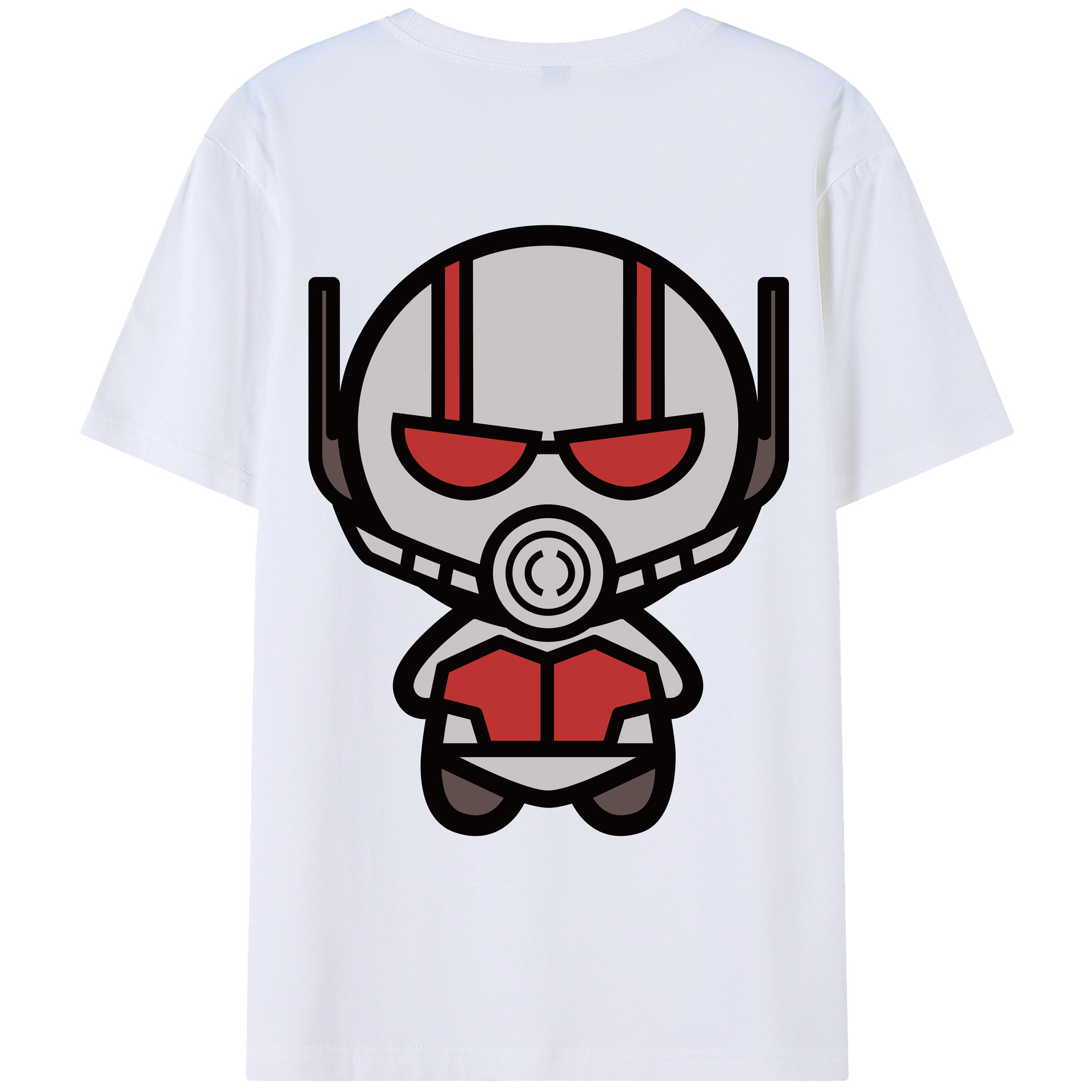 （画像用） アベンジャーズ The Avengers 綿100％ メンズ半袖Tシャツ（バックプリント） 通気性
