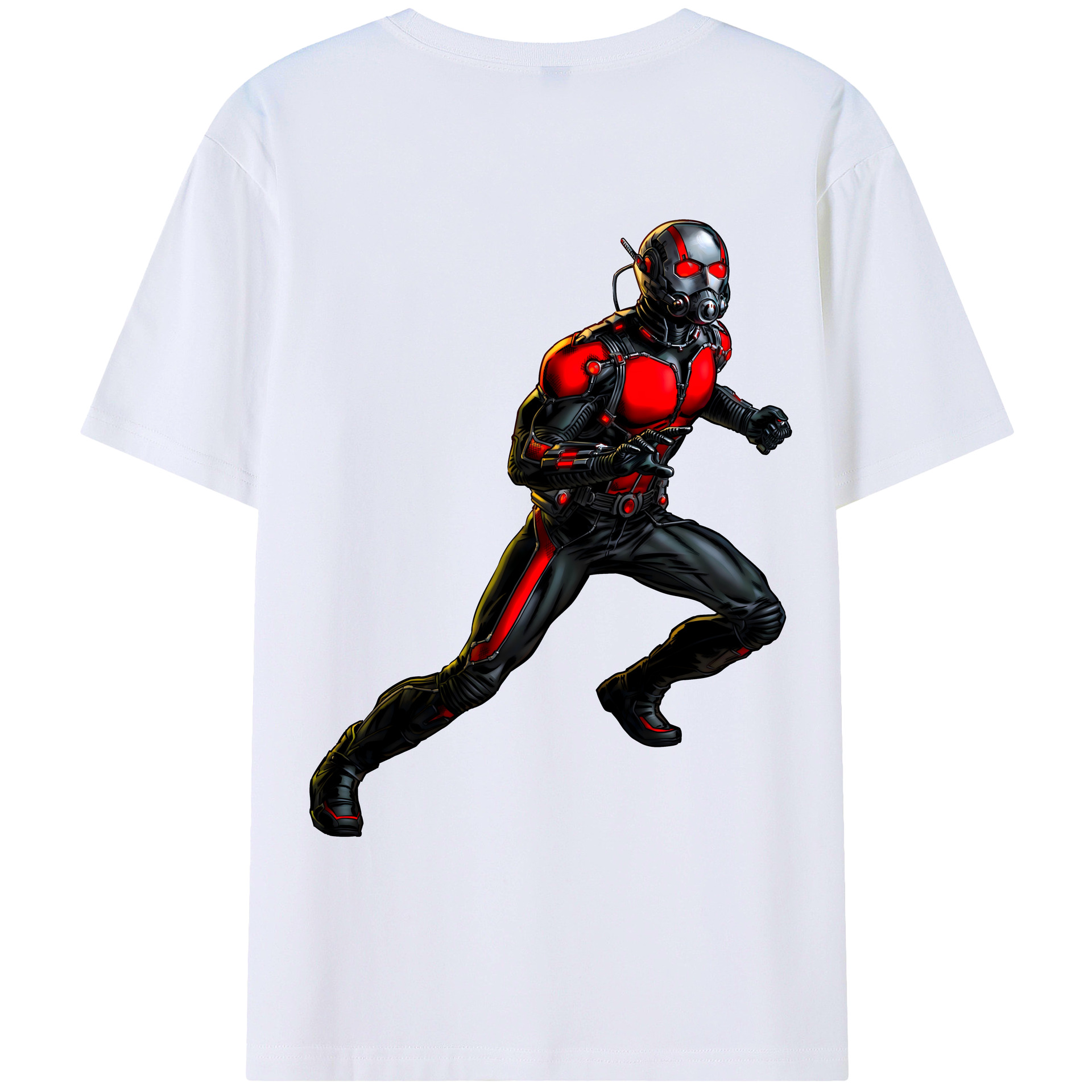 （画像用） アベンジャーズ The Avengers 綿100％ メンズ半袖Tシャツ（バックプリント） 通気性