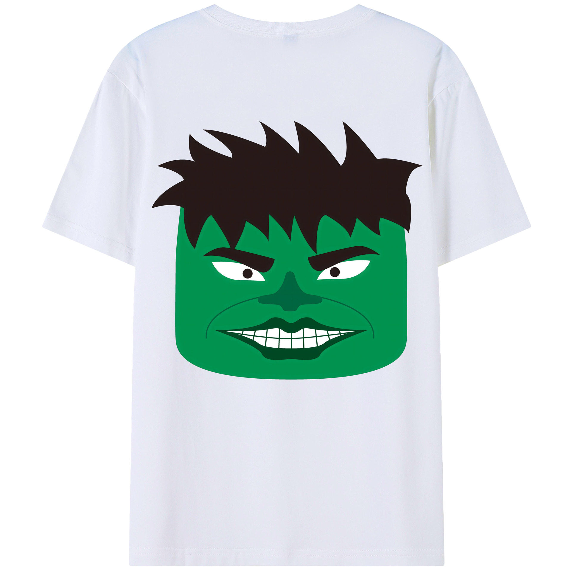 （画像用） アベンジャーズ The Avengers 綿100％ メンズ半袖Tシャツ（バックプリント） 通気性