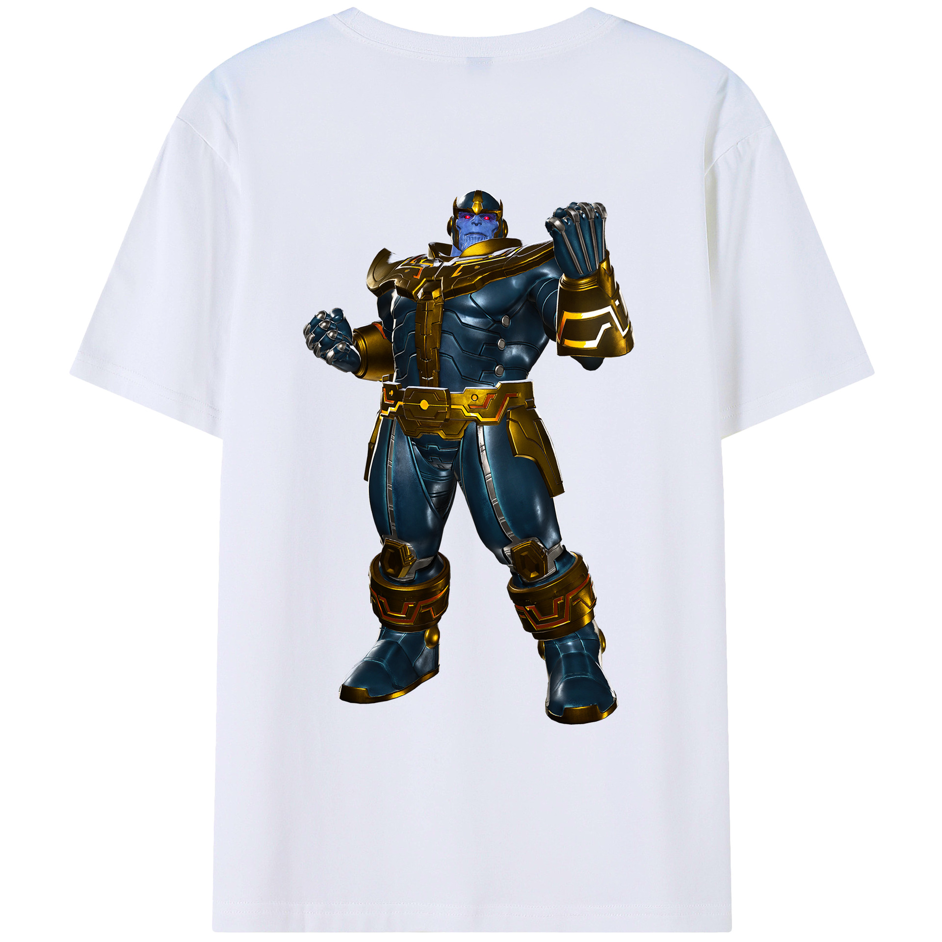 （画像用） アベンジャーズ The Avengers 綿100％ メンズ半袖Tシャツ（バックプリント） 通気性