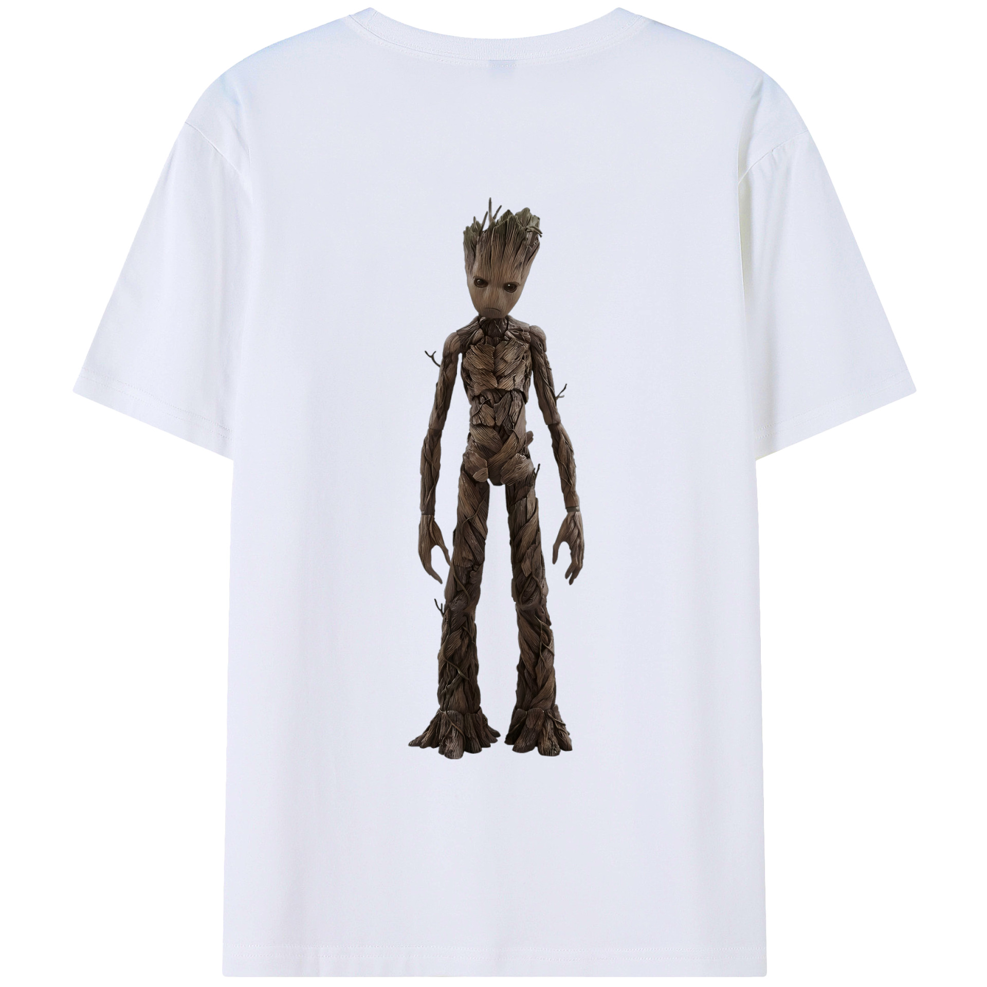（画像用） アベンジャーズ The Avengers 綿100％ メンズ半袖Tシャツ（バックプリント） 通気性
