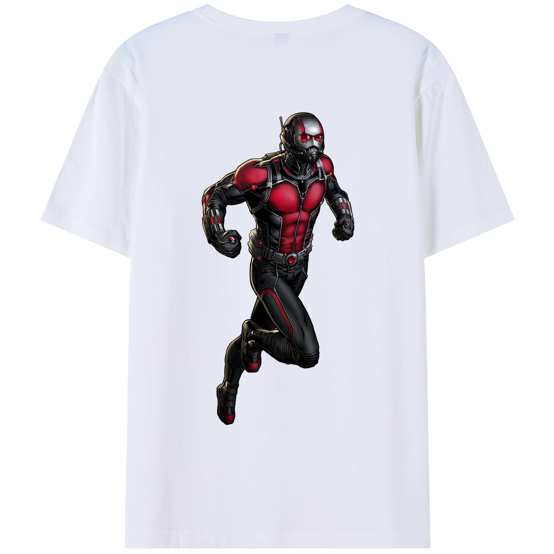 （画像用） アベンジャーズ The Avengers 綿100％ メンズ半袖Tシャツ（バックプリント） 通気性