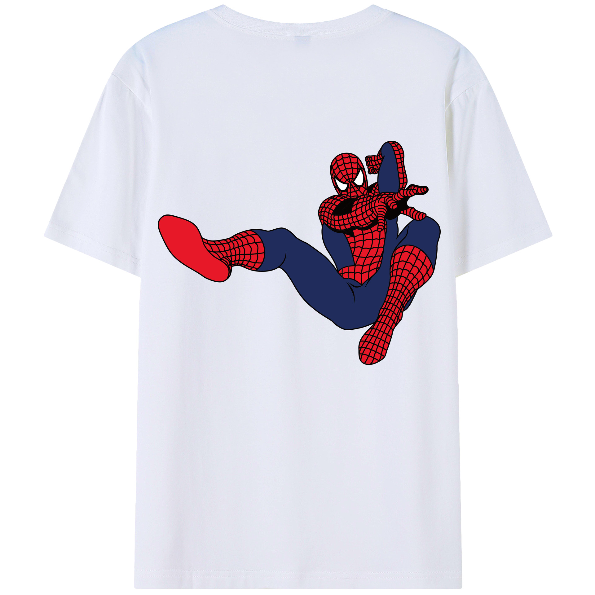 （画像用） アベンジャーズ The Avengers 綿100％ メンズ半袖Tシャツ（バックプリント） 通気性