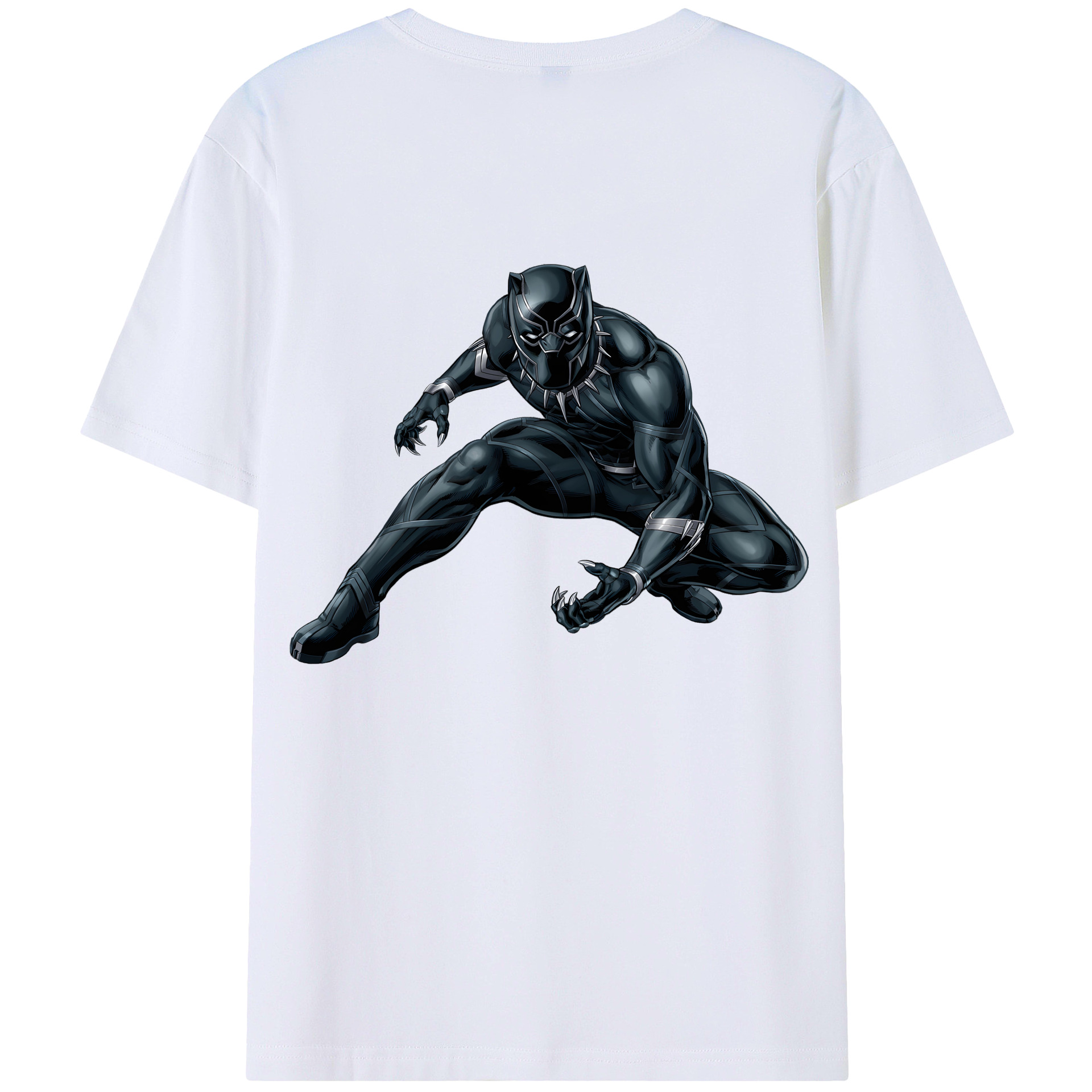 （画像用） アベンジャーズ The Avengers 綿100％ メンズ半袖Tシャツ（バックプリント） 通気性