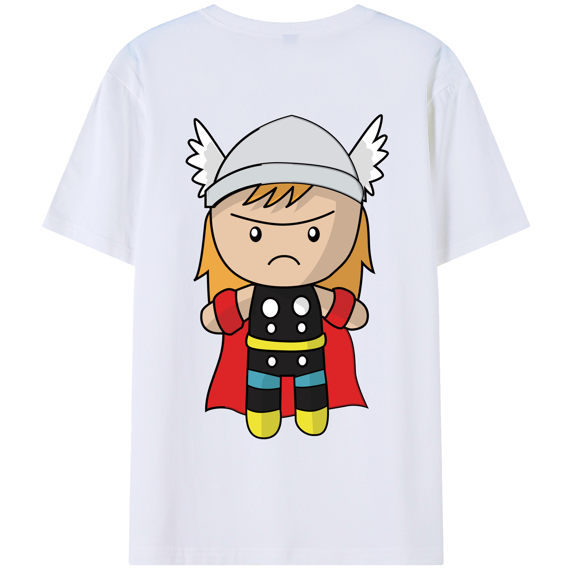 （画像用） アベンジャーズ The Avengers 綿100％ メンズ半袖Tシャツ（バックプリント） 通気性