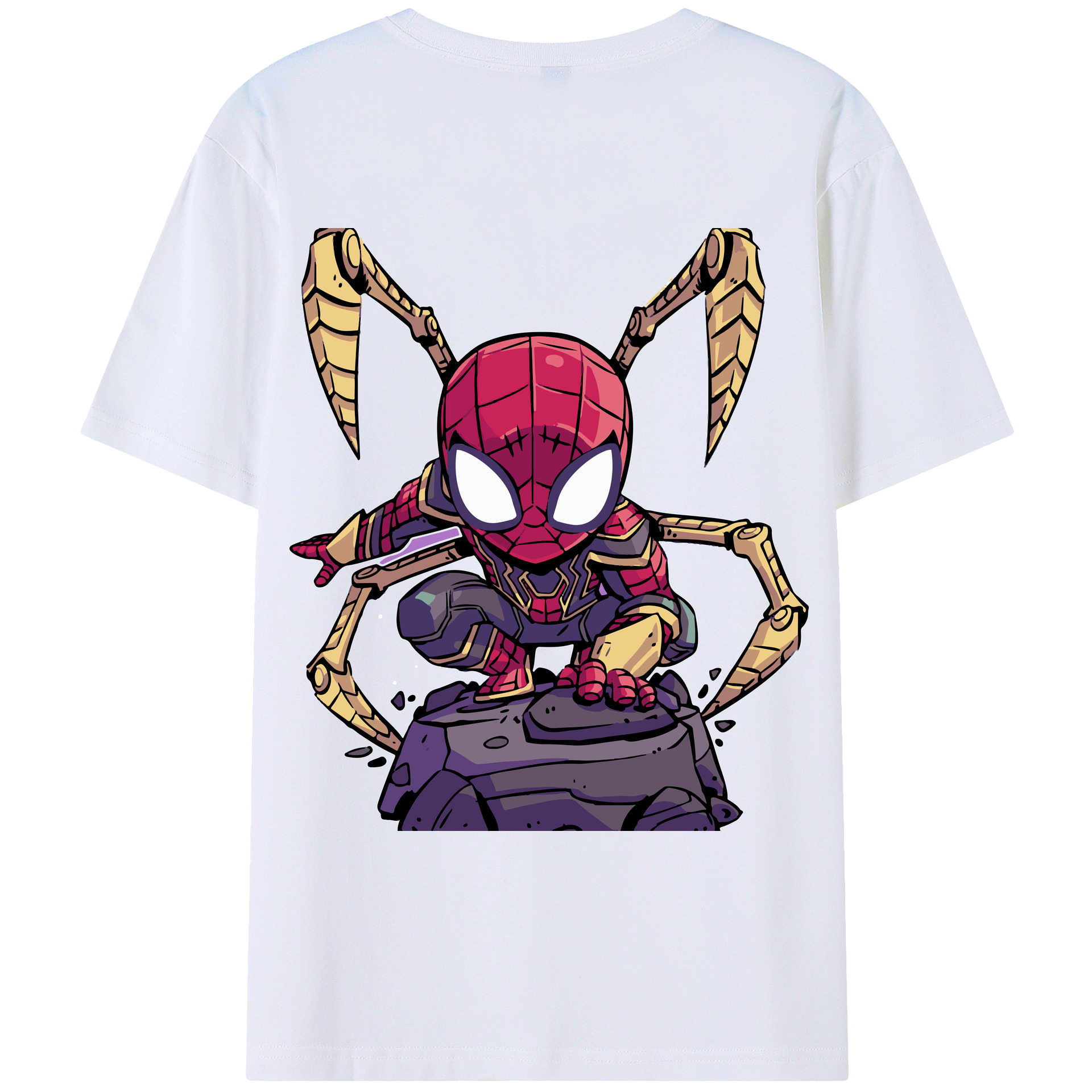 （画像用） アベンジャーズ The Avengers 綿100％ メンズ半袖Tシャツ（バックプリント） 通気性