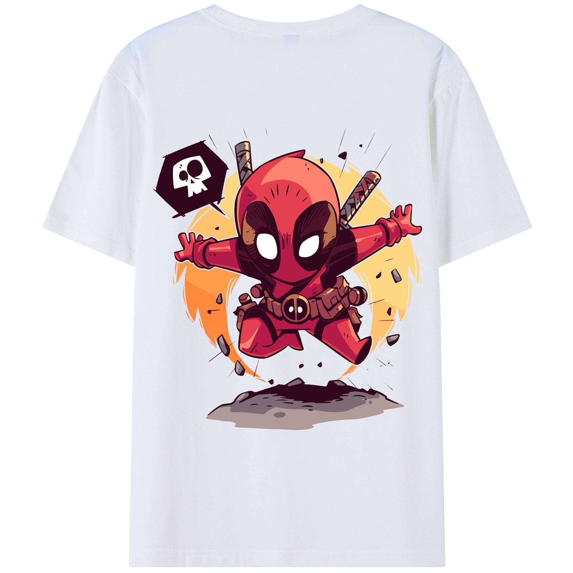 （画像用） アベンジャーズ The Avengers 綿100％ メンズ半袖Tシャツ（バックプリント） 通気性