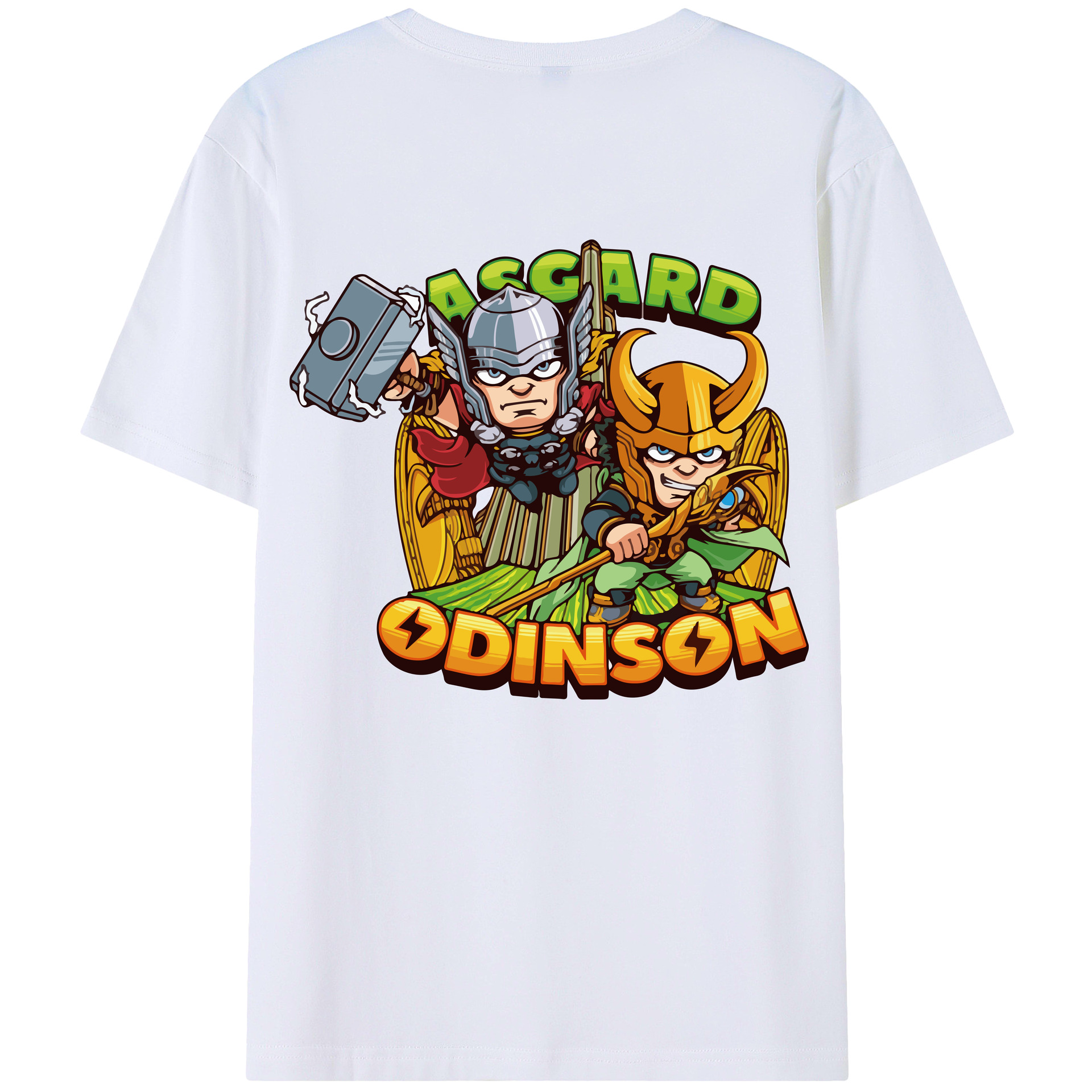 （画像用） アベンジャーズ The Avengers 綿100％ メンズ半袖Tシャツ（バックプリント） 通気性