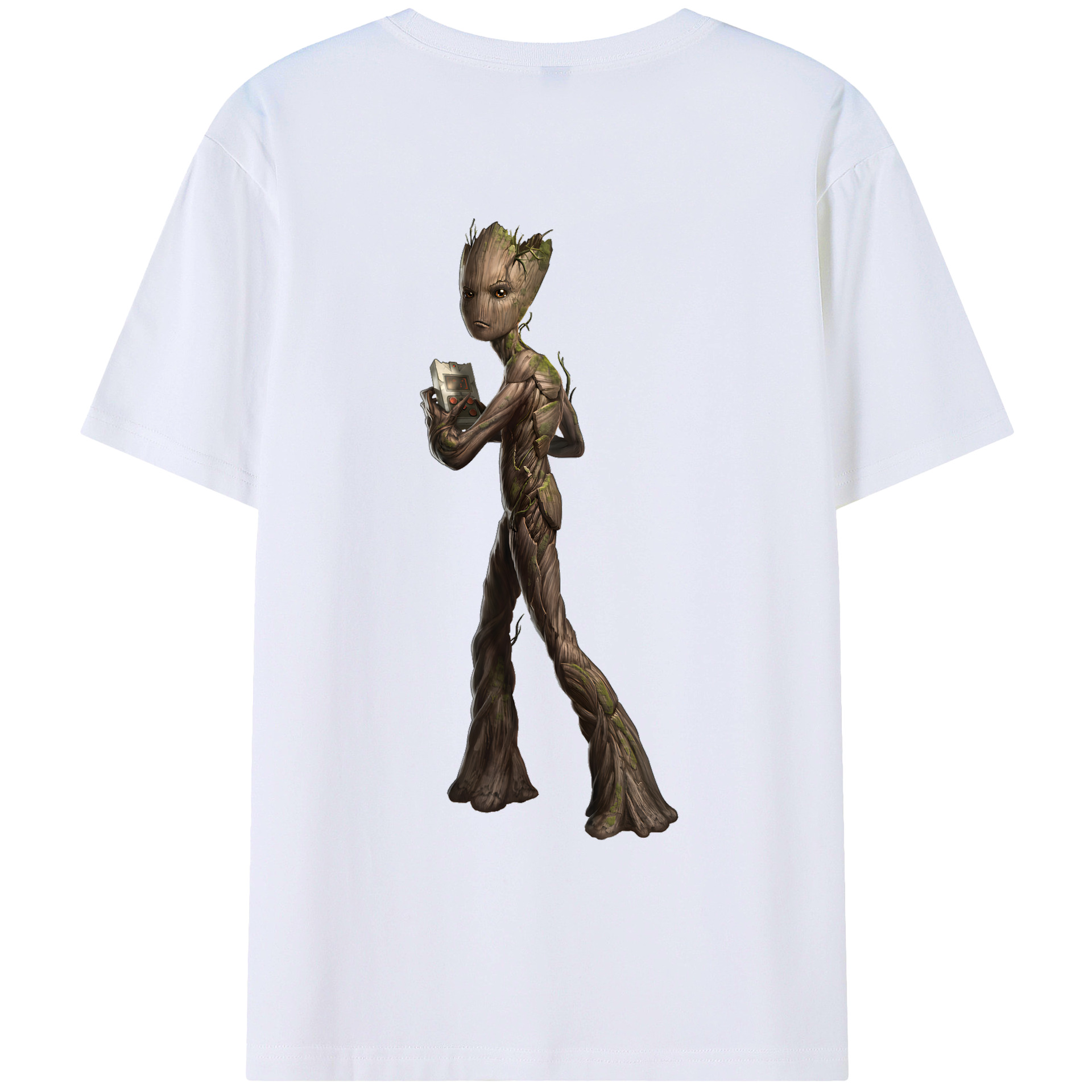 （画像用） アベンジャーズ The Avengers 綿100％ メンズ半袖Tシャツ（バックプリント） 通気性